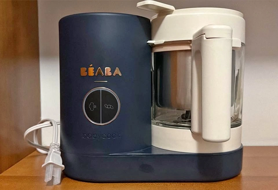 Béaba Babycook Neo Baby Food Maker, 42 Oz, Midnight