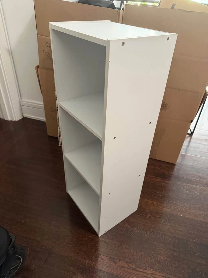 White 3 shelf organizer - photo 2
