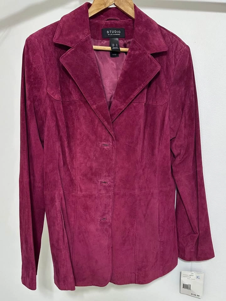 Studio by Liz Claiborne Suede Jacket XL - photo 2
