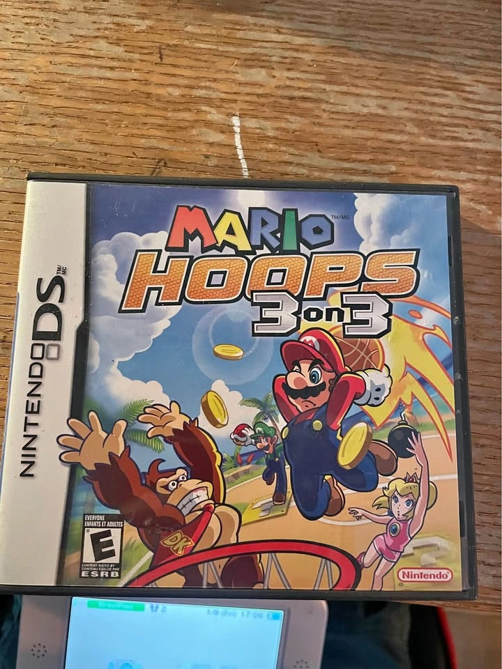 Mario Hoops Nintendo DS Game