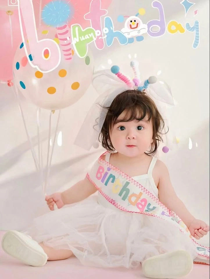 Cute Colorful Headpiece / Mini Veil - photo 2
