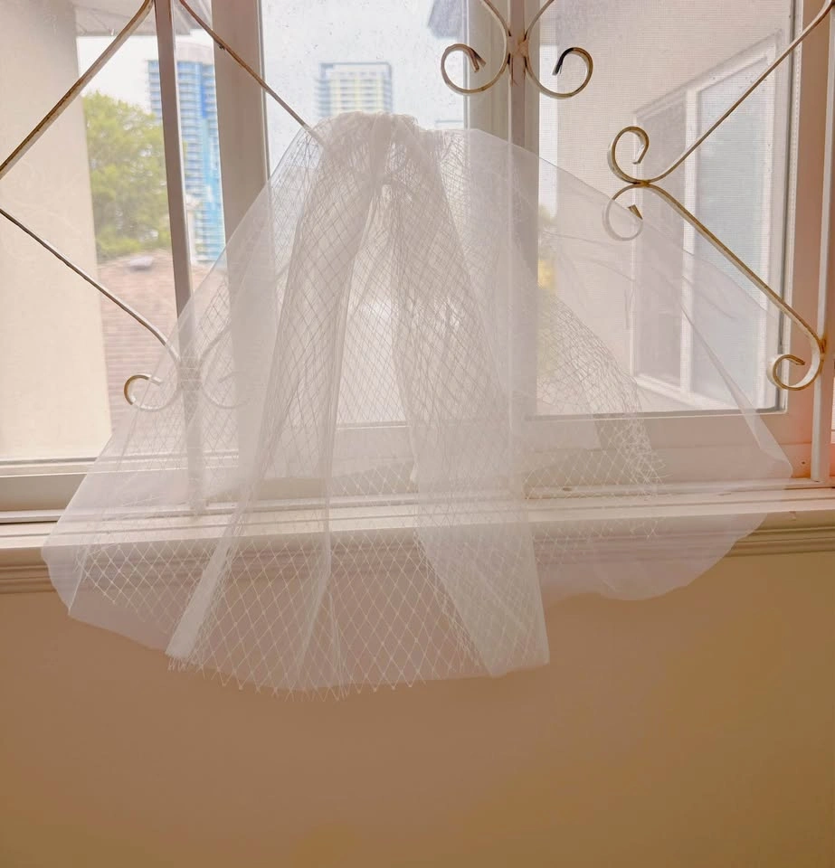 Wedding veil #3 new - photo 3