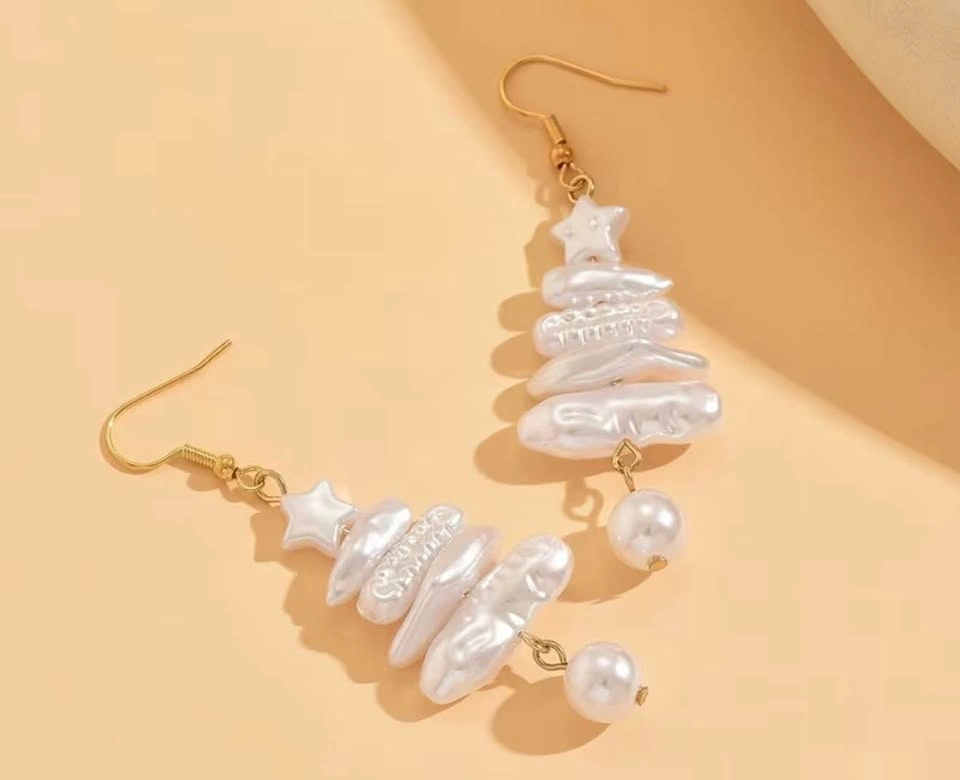New Pearl Christmas Tree Drop Earrings - photo 2