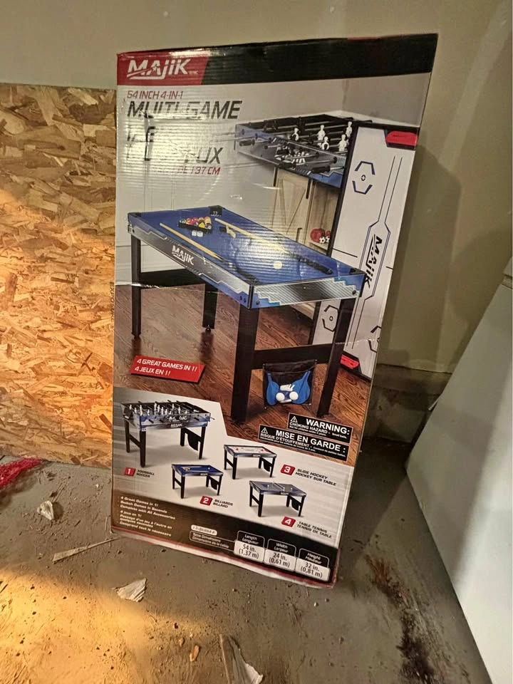 4 in 1 table