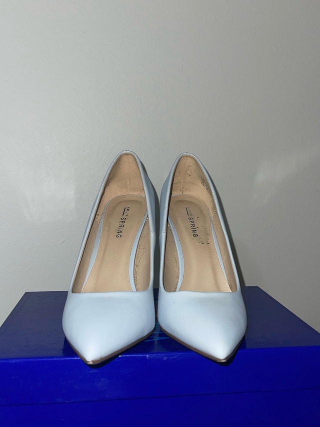 Pale Blue Stiletto Heels 6.5 - photo 2