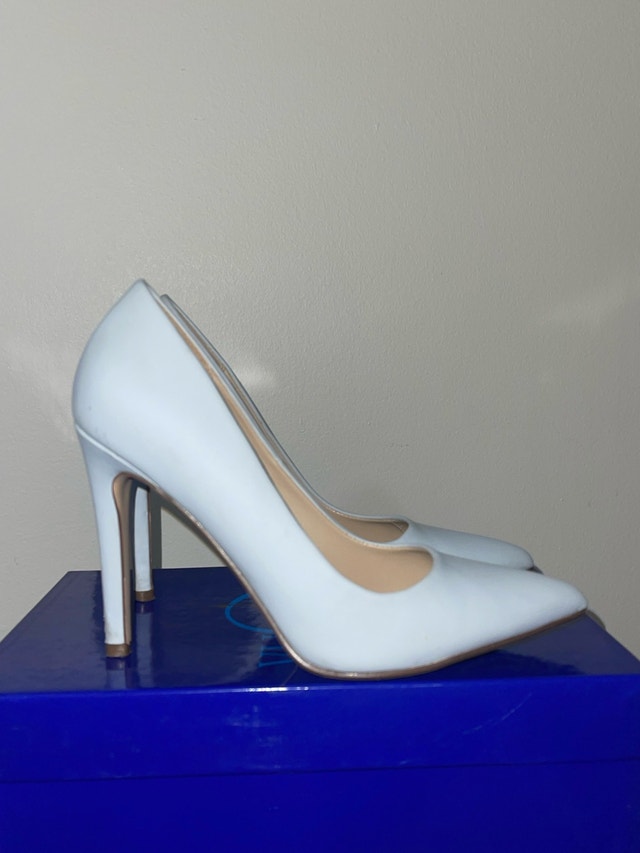 Pale Blue Stiletto Heels 6.5 - photo 4