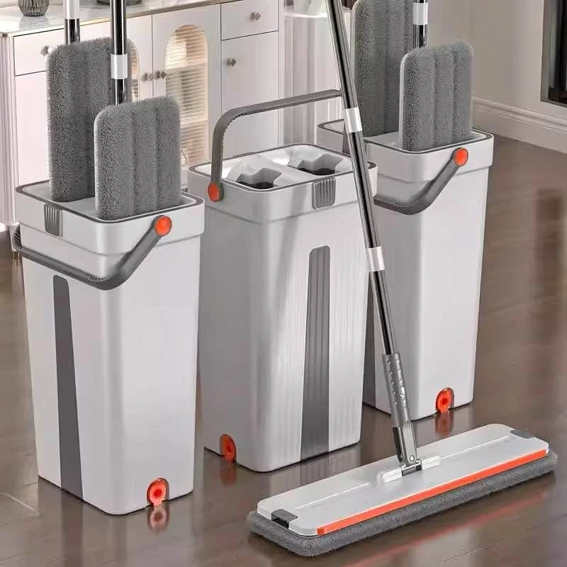 NEW Flat Mop and Bucket Set