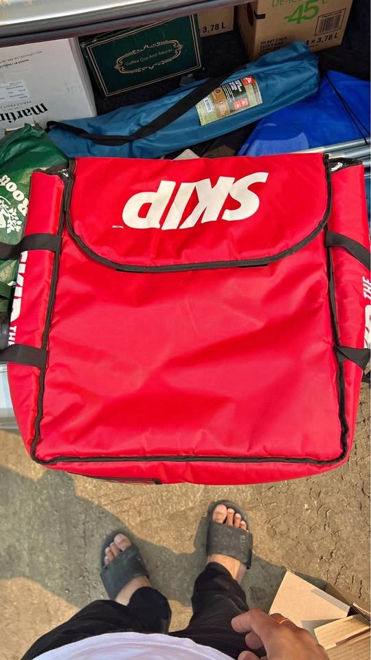 SKIP Delivery Insulated Food Delivery Bag – Large Size