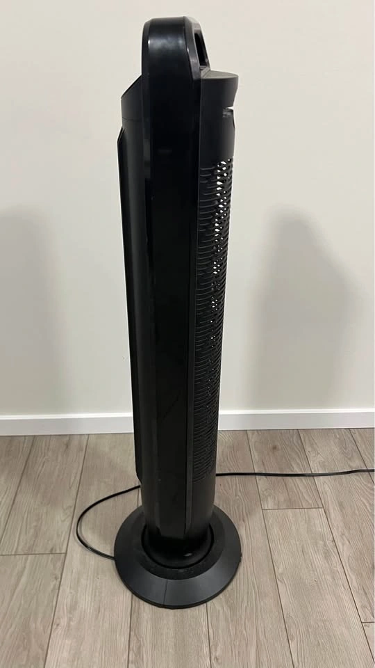 NOMA Oscillating Tower Fan- Black - photo 3