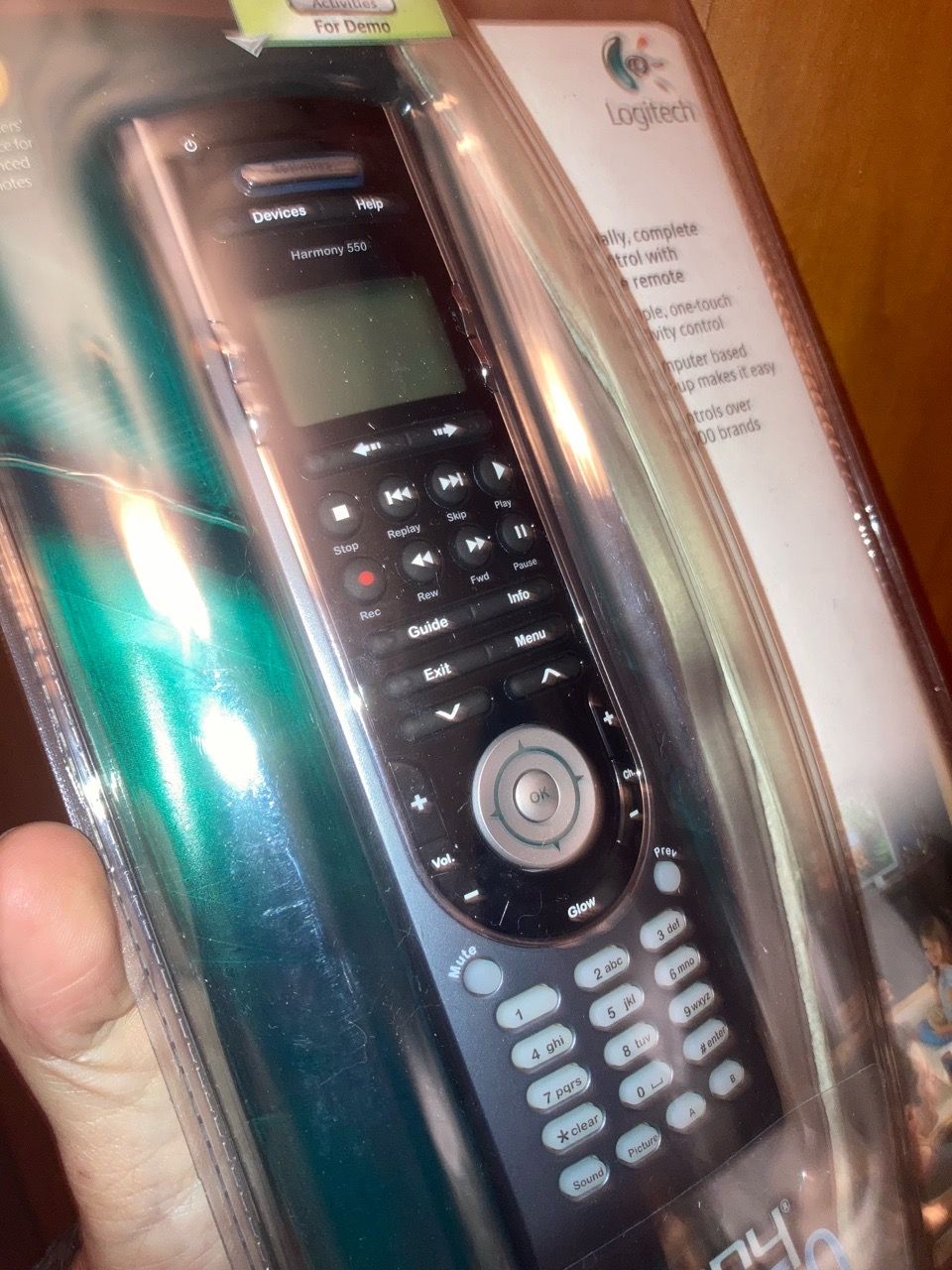 Logitech Harmony 550 Universal Remote - New/Sealed! - photo 3