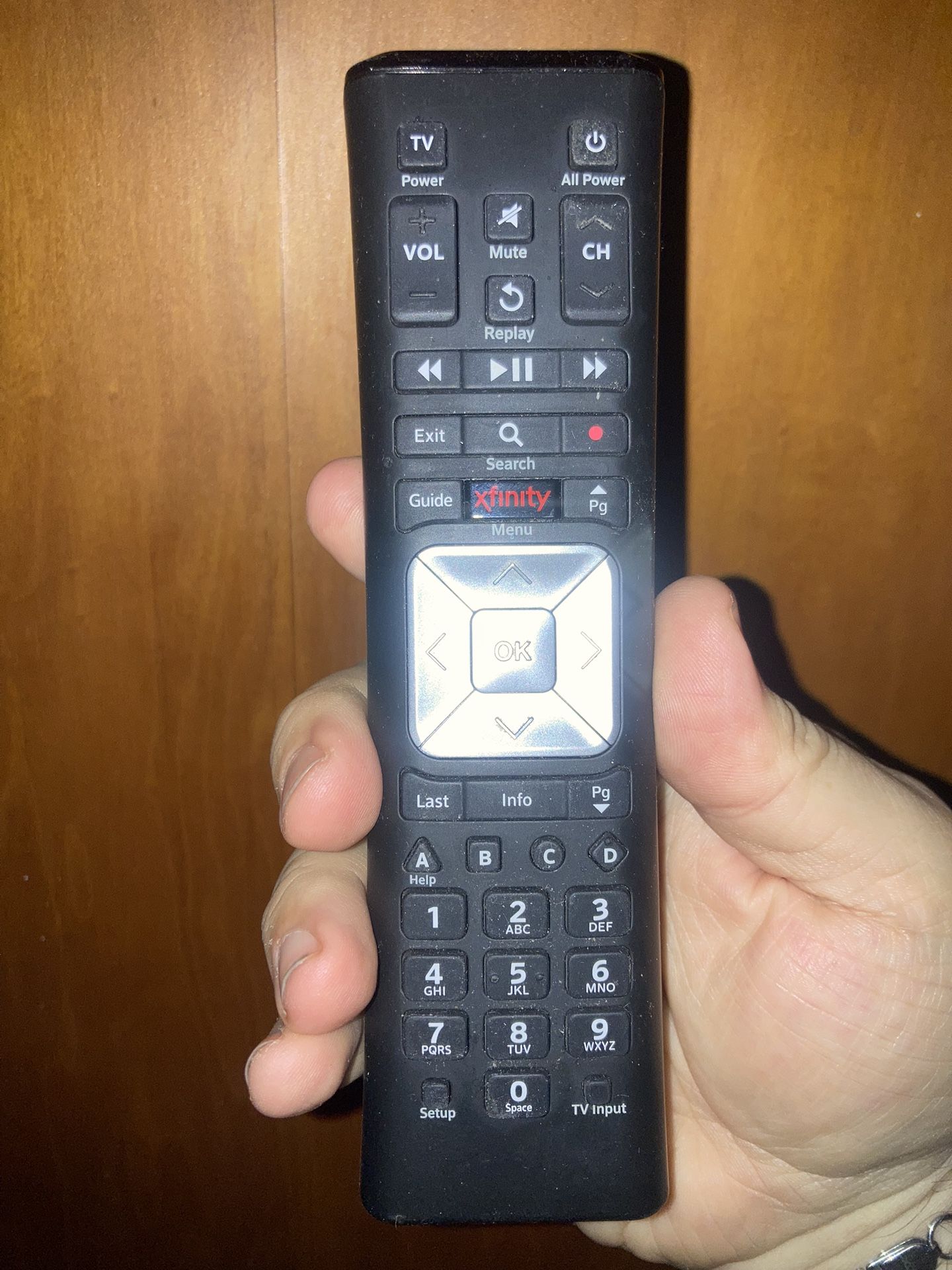 Comcast Xfinity X1 Universal Backlit Remote - XR5 vr-4