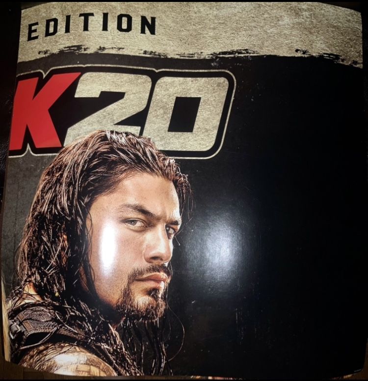 GameStop 48”x48” WWE 2K20 Promotional Section Poster - photo 3