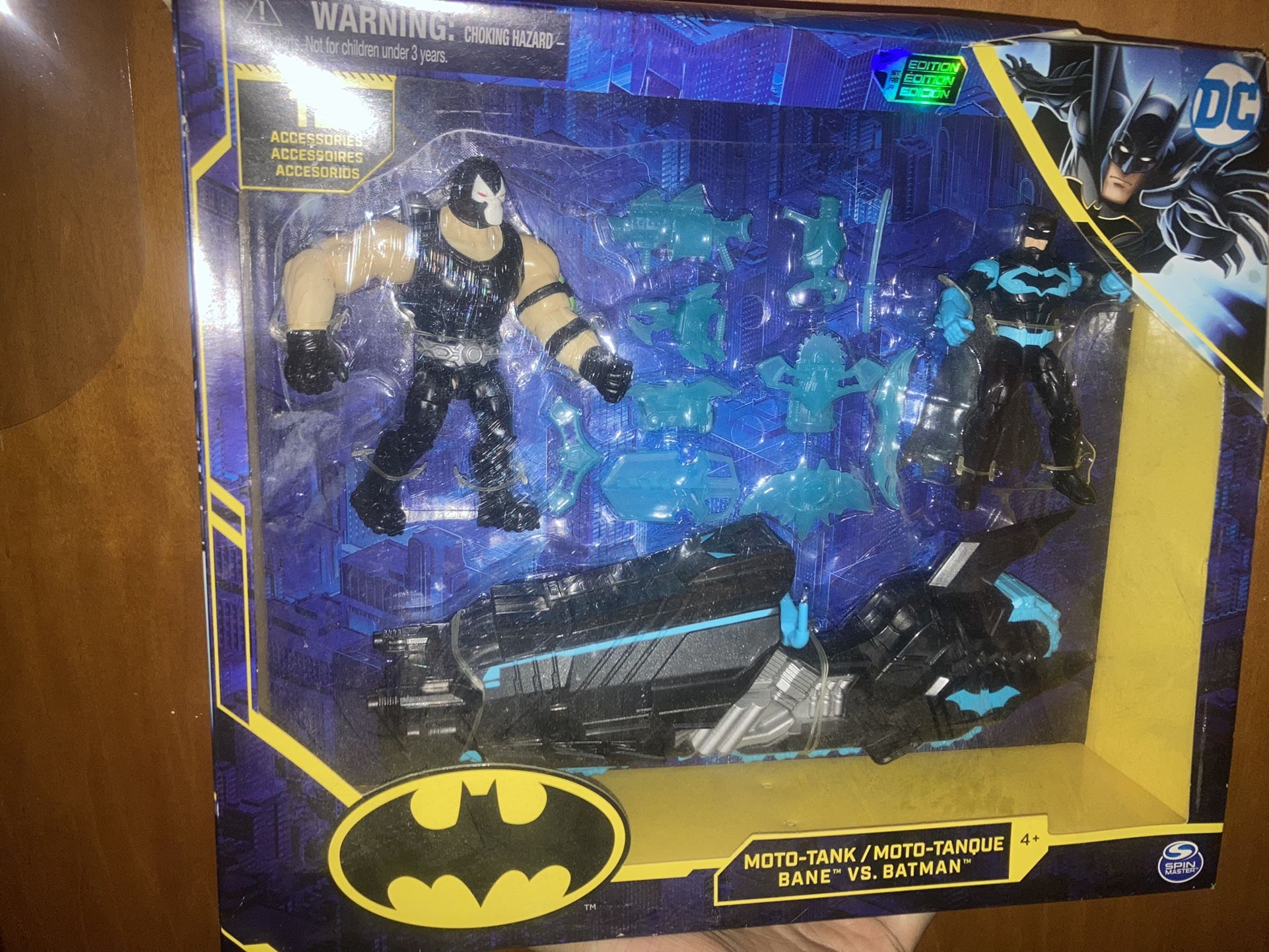 Batman Vs. Bane- Moto-Tank Action Set