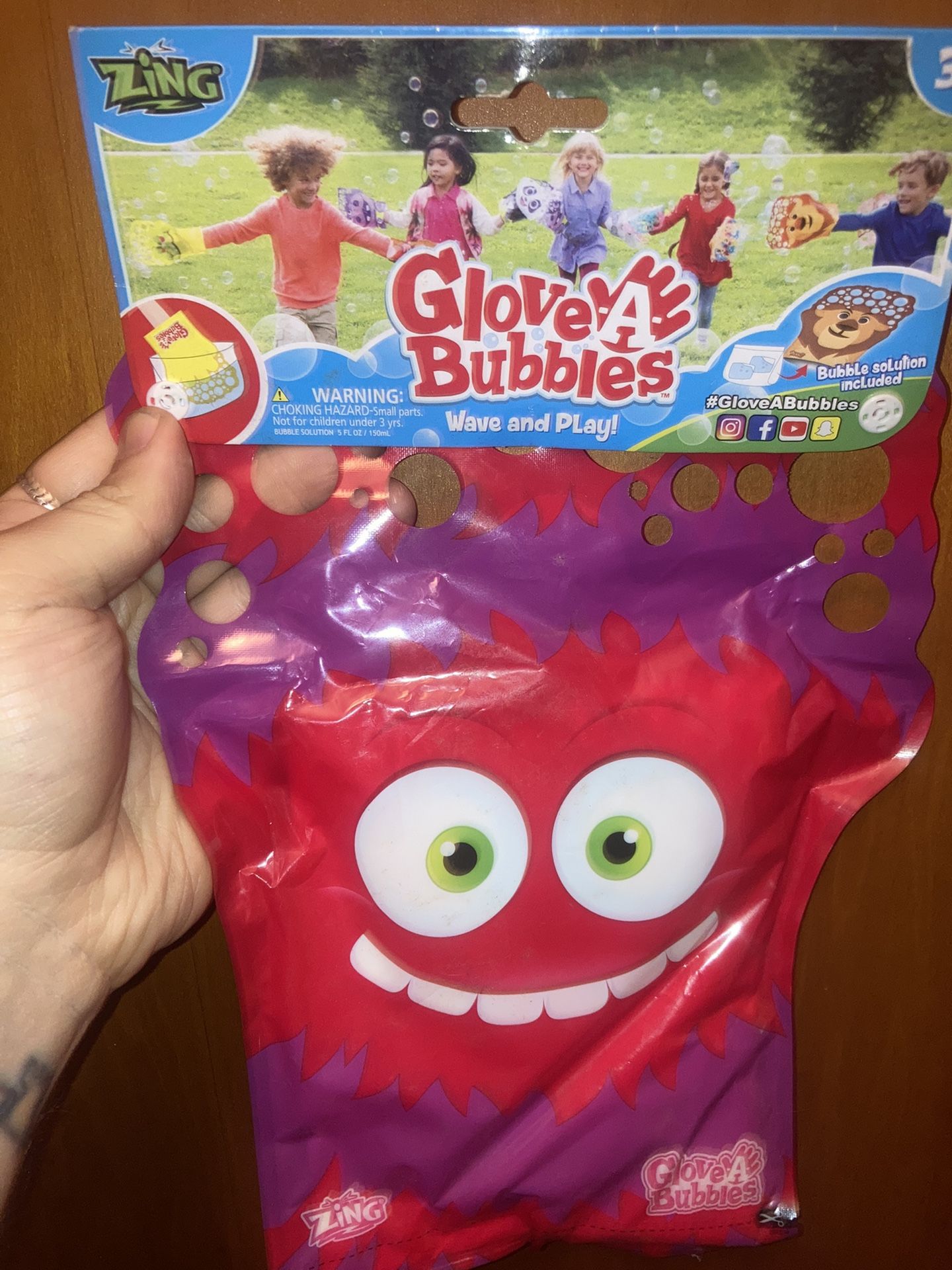 Glove-A-Bubbles Bubble Glove, Set Of 3 - photo 3