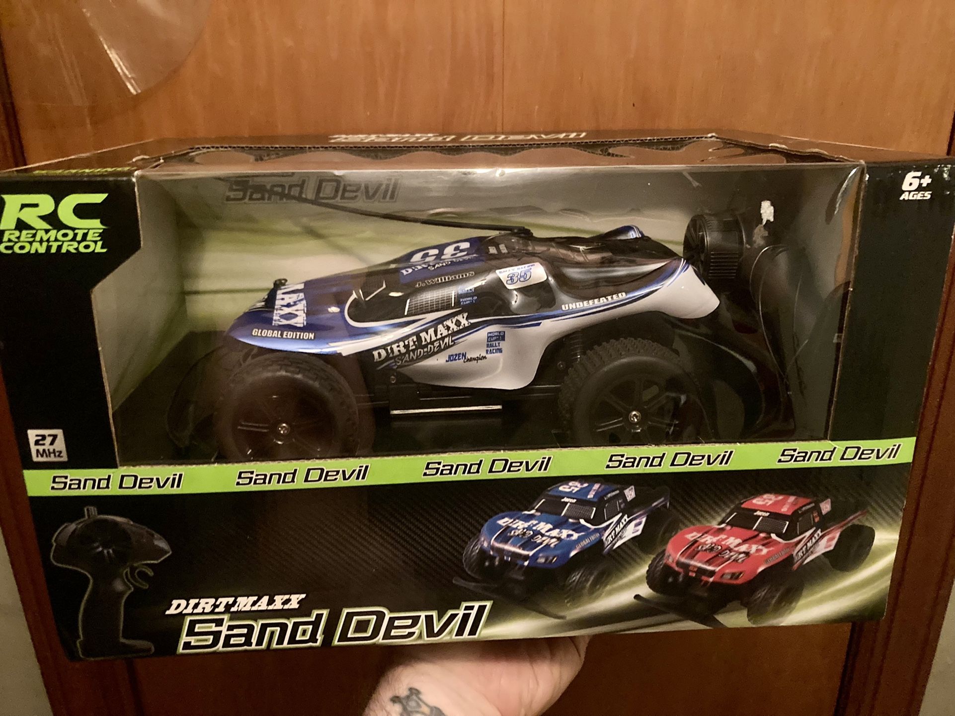 Dirt Maxx Sand Devil RC Remote Control Car - Blue - photo 2