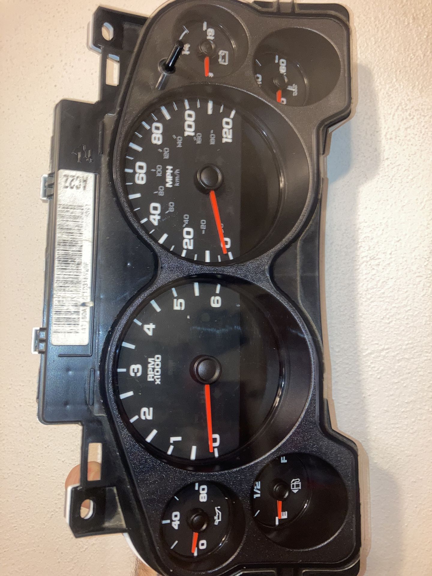 Chevy Silverado Instrument Cluster Panel ‘07-‘14