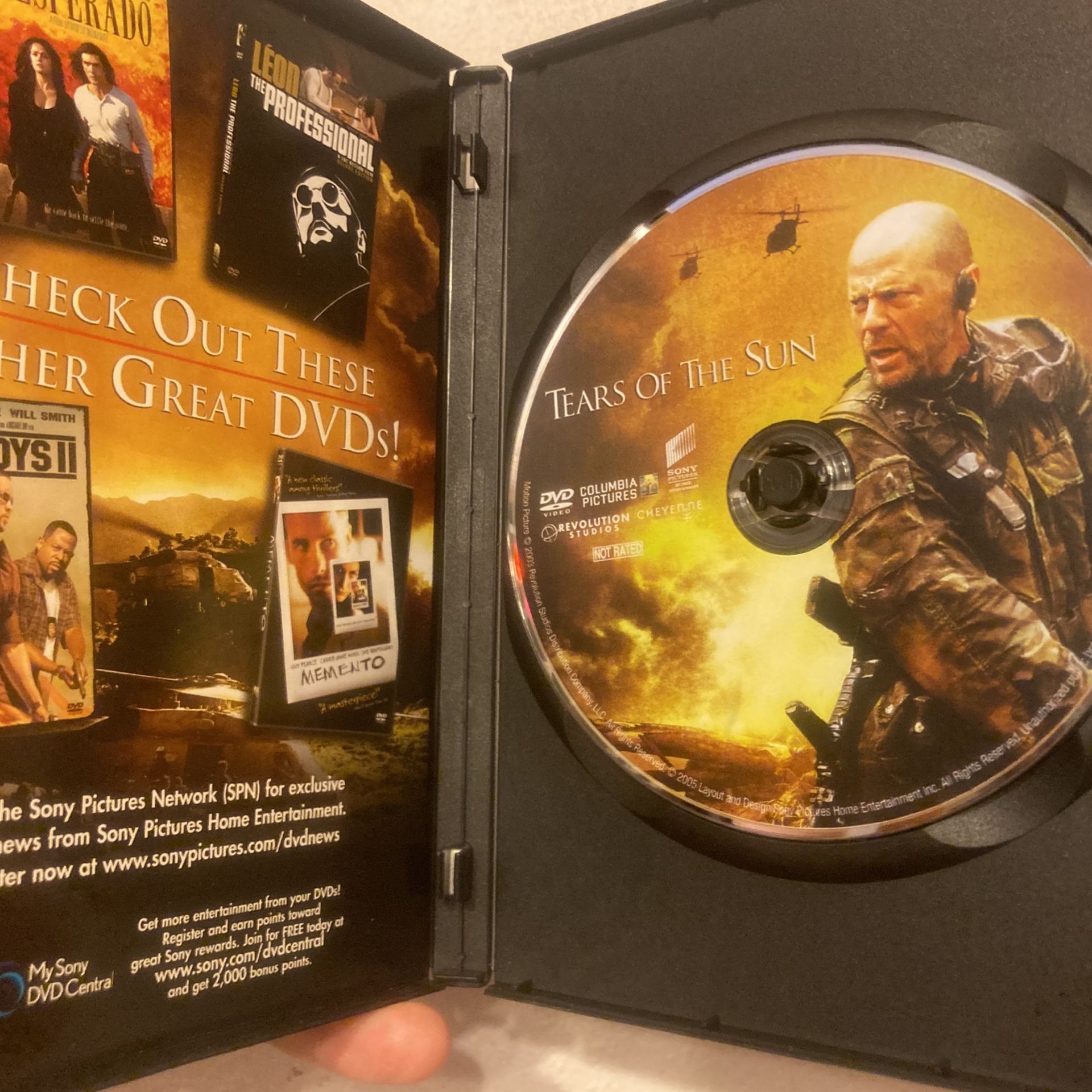 Tears Of The Sun DVD - Bruce Willis - photo 3