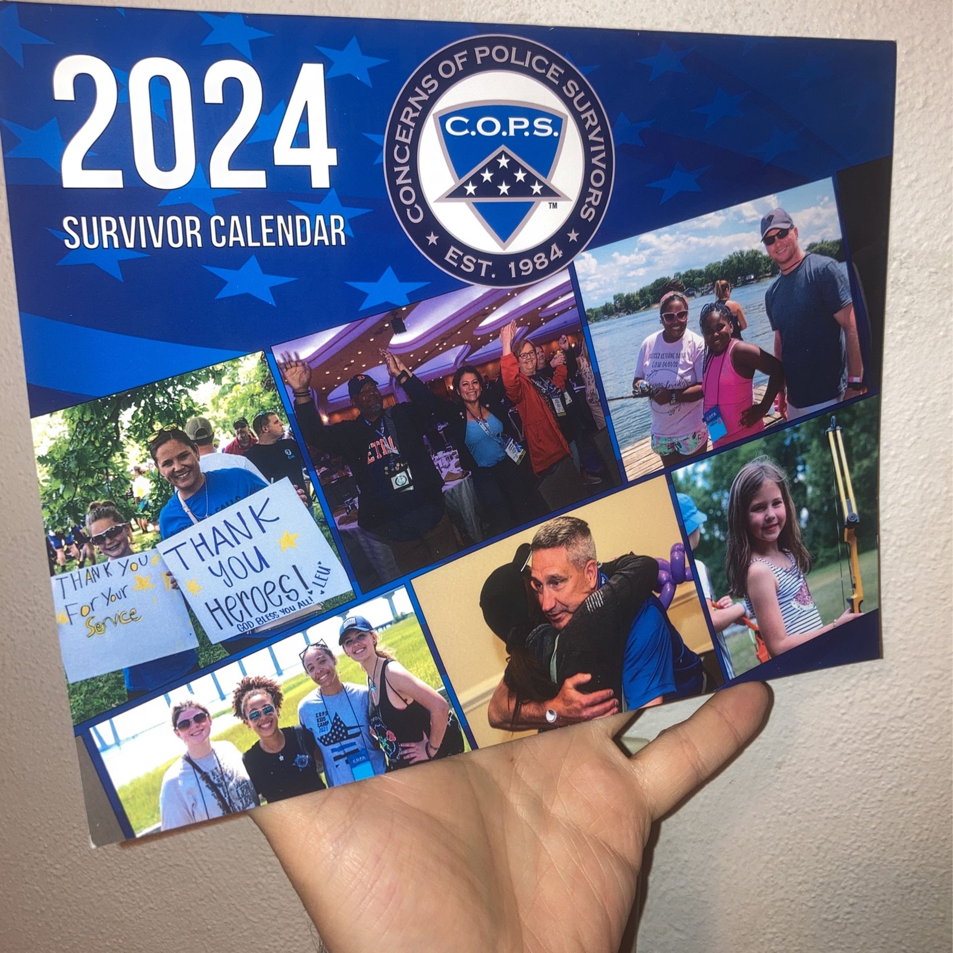 Concerns of Police Survivors (C.O.P.S.) 2024-2025 Calendar