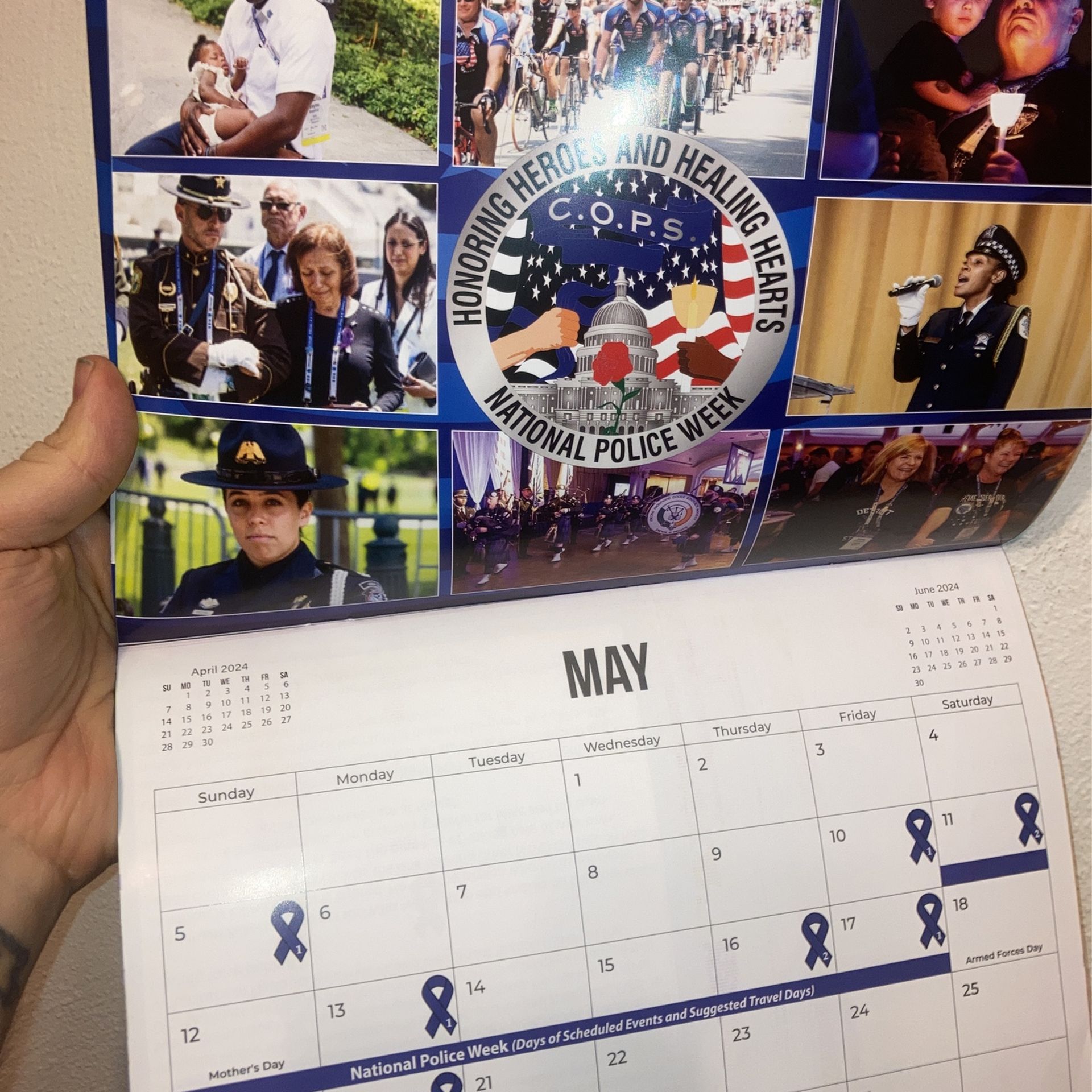 Concerns of Police Survivors (C.O.P.S.) 2024-2025 Calendar - photo 2