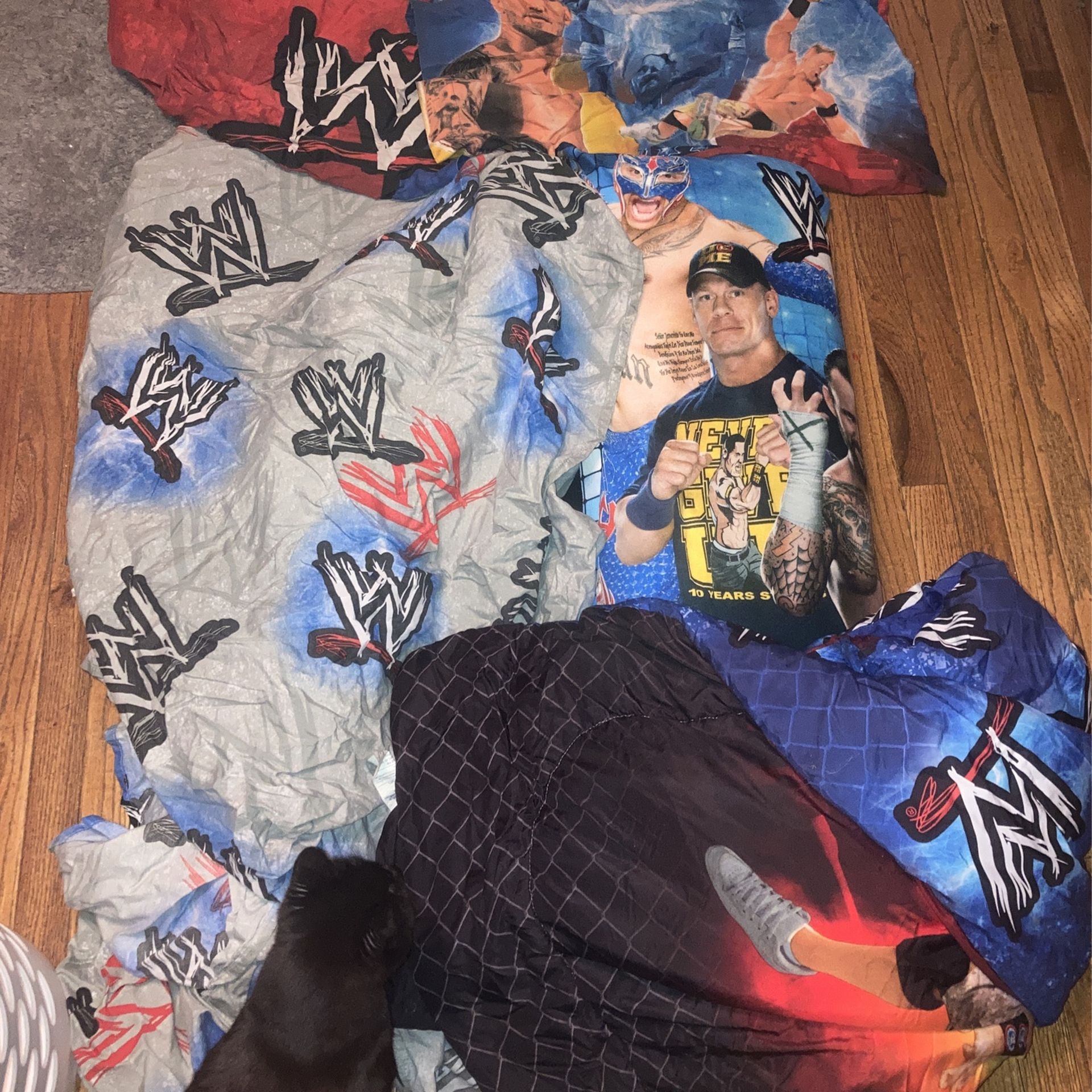 Vintage WWE Bedding Set, Bed-In-A-Bag (Full)