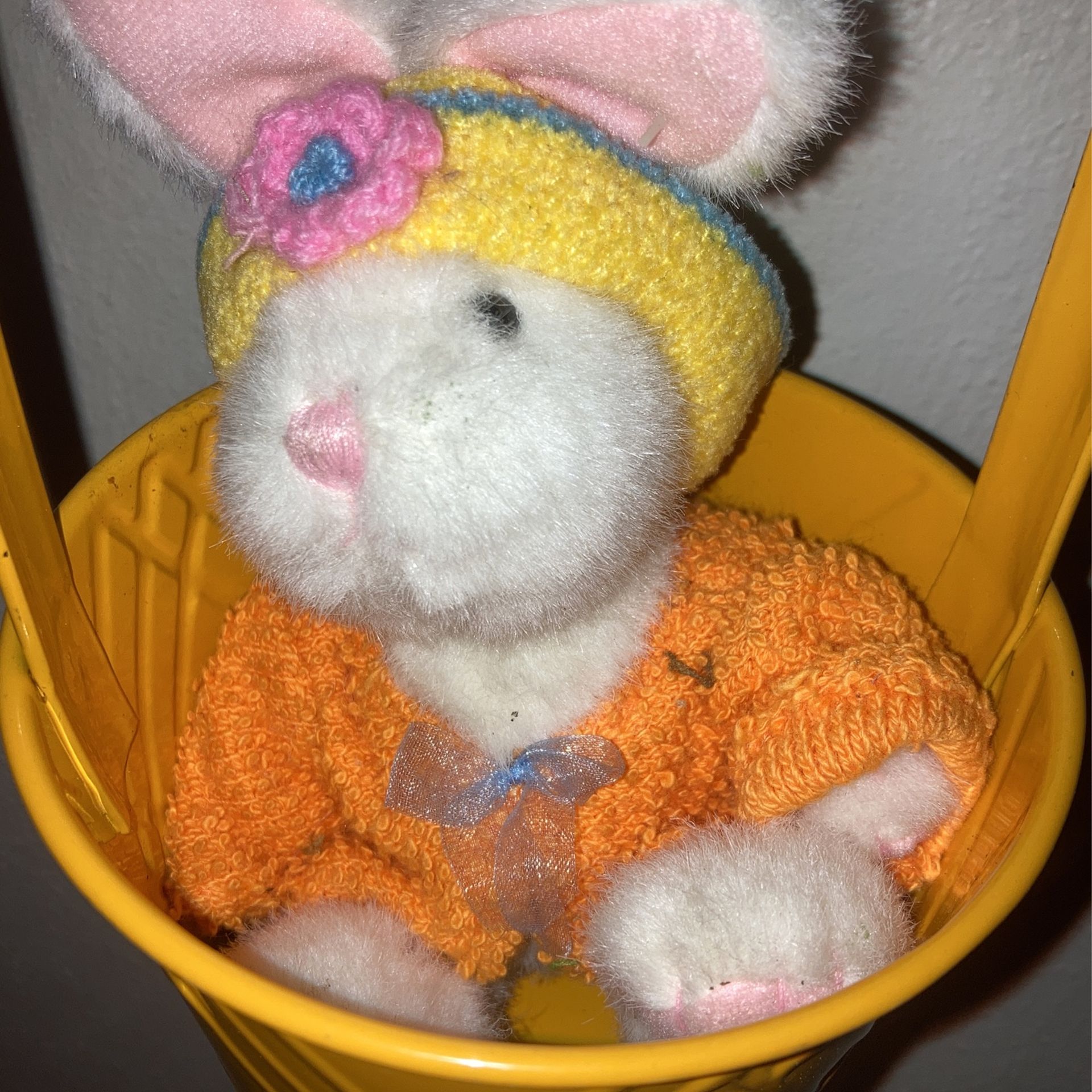 Whimsical Decorative Bunny & Bucket - photo 2