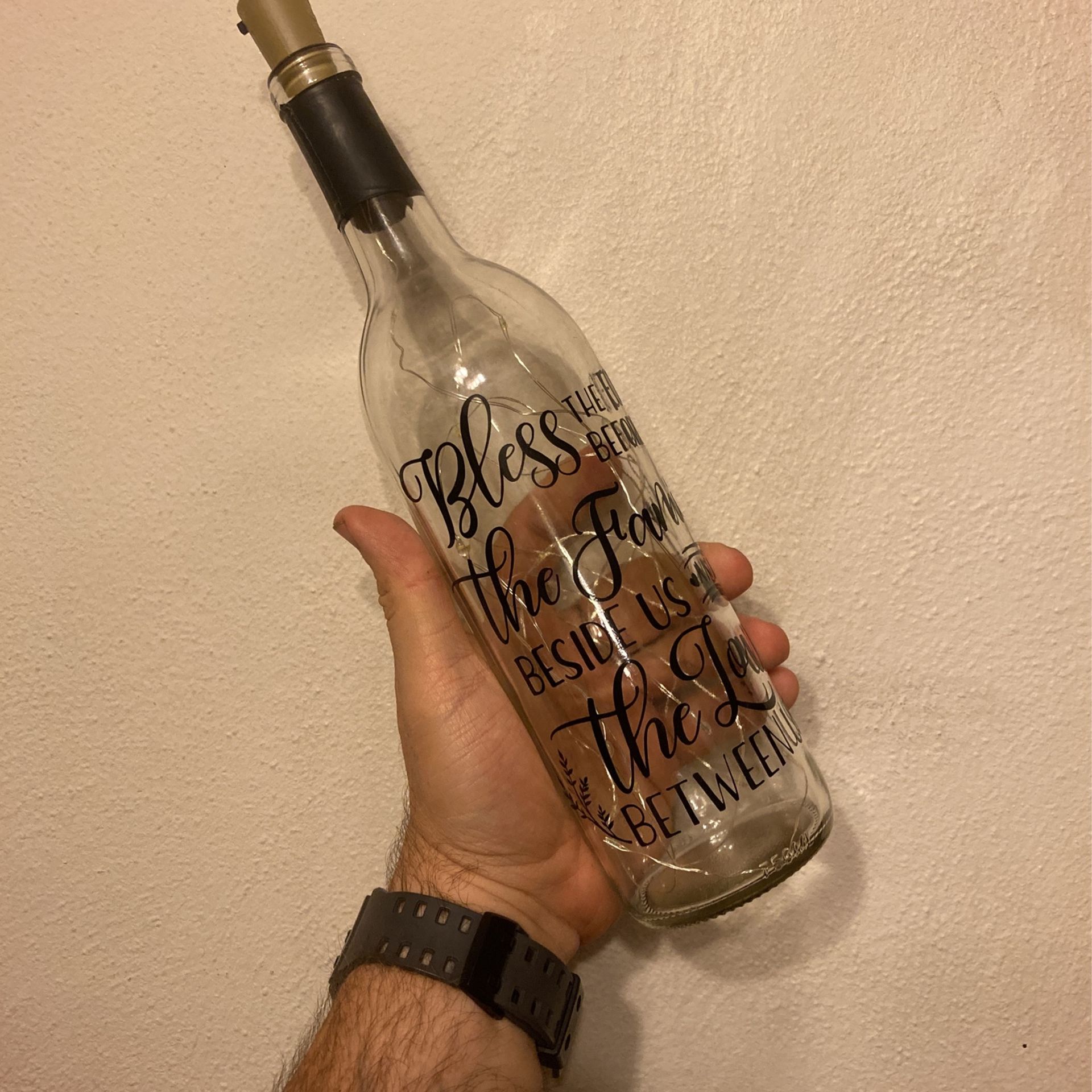 Light Up Tall Bottle