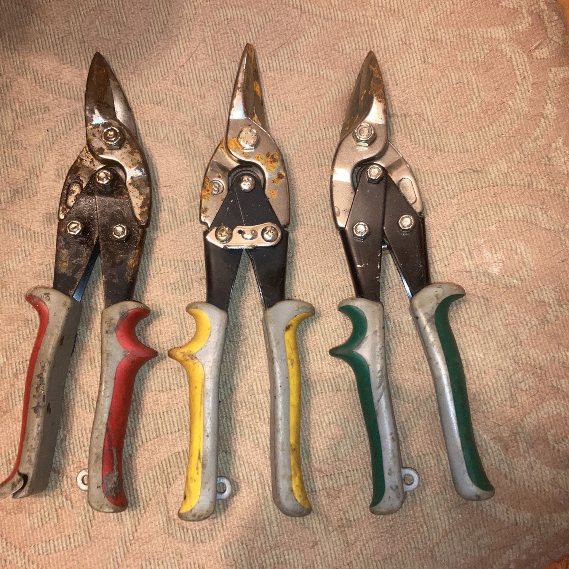HDX Aviation (Tin) Snips Set - Left, Straight, Right