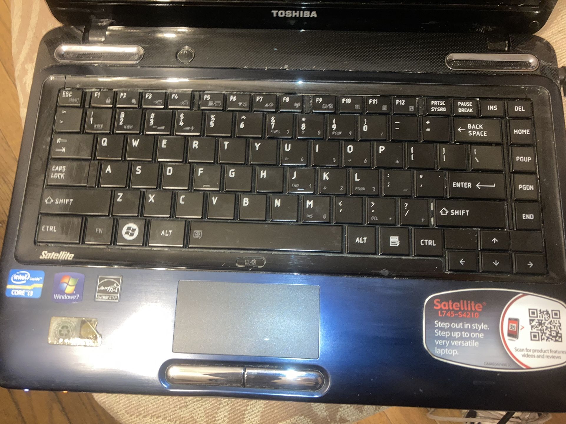 Toshiba Satellite L745 (See Description) - photo 3