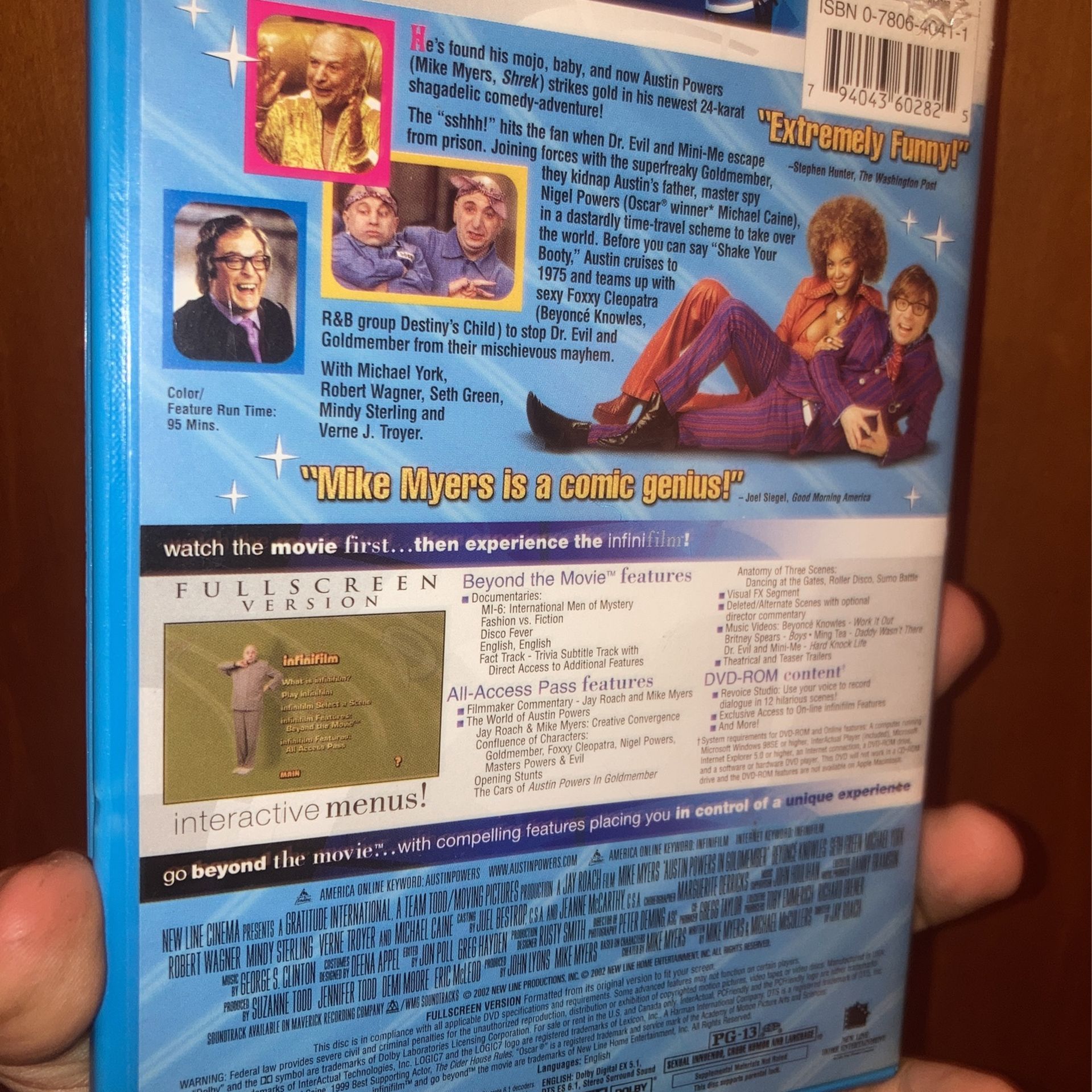 Austin Powers: Gold Member DVD - photo 2
