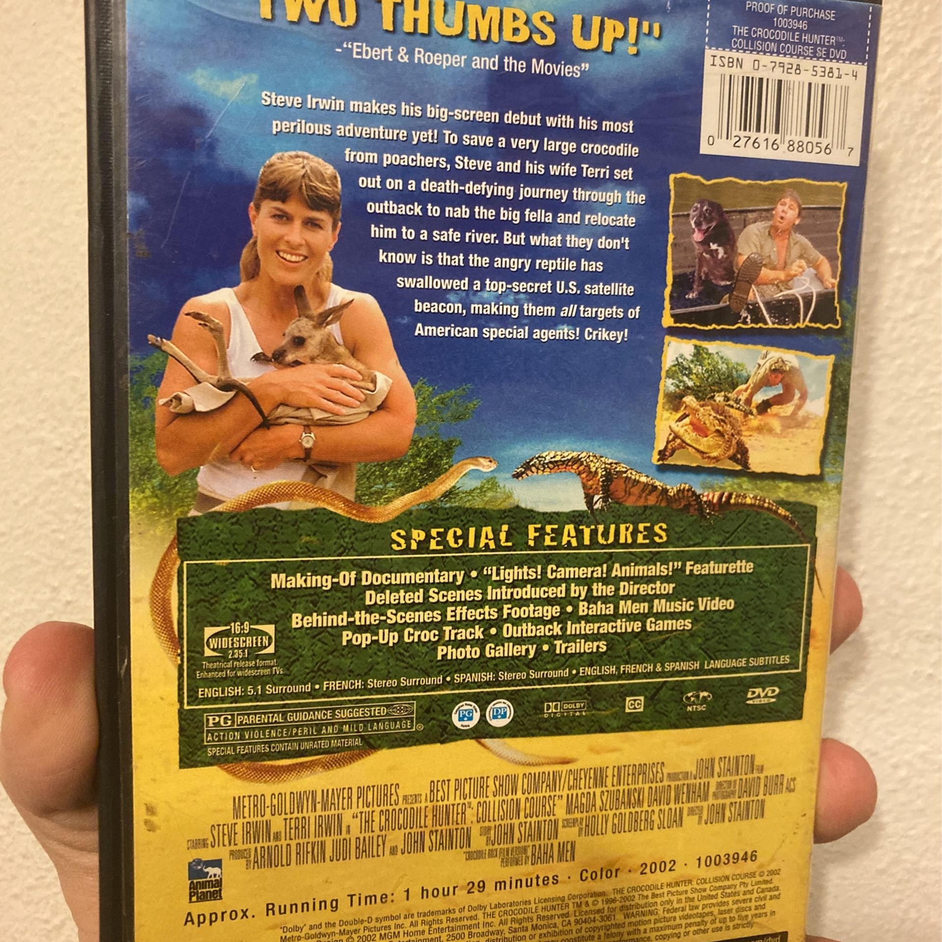 Steve Irwin: Collision Course DVD - photo 2