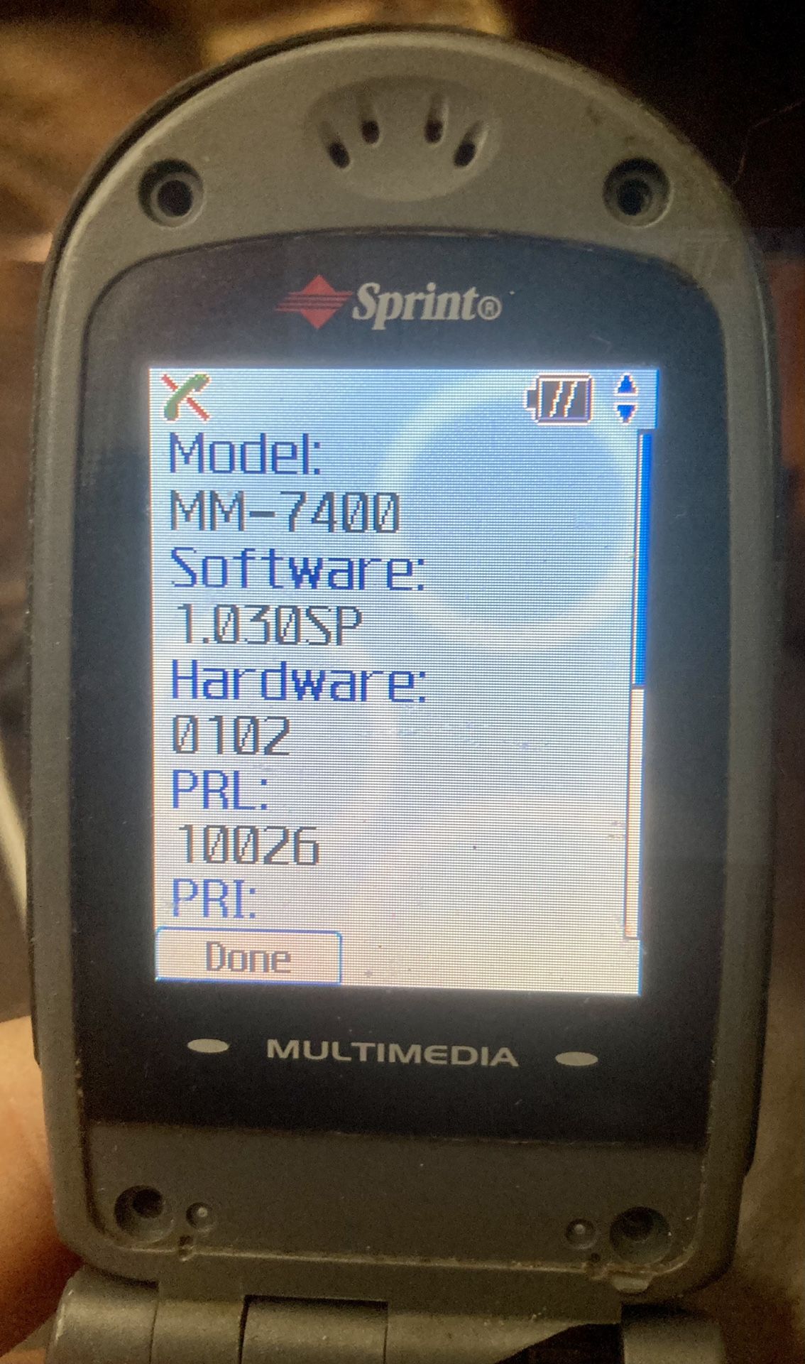 Sanyo MM-7400 Cell Phone •Sprint• - photo 4