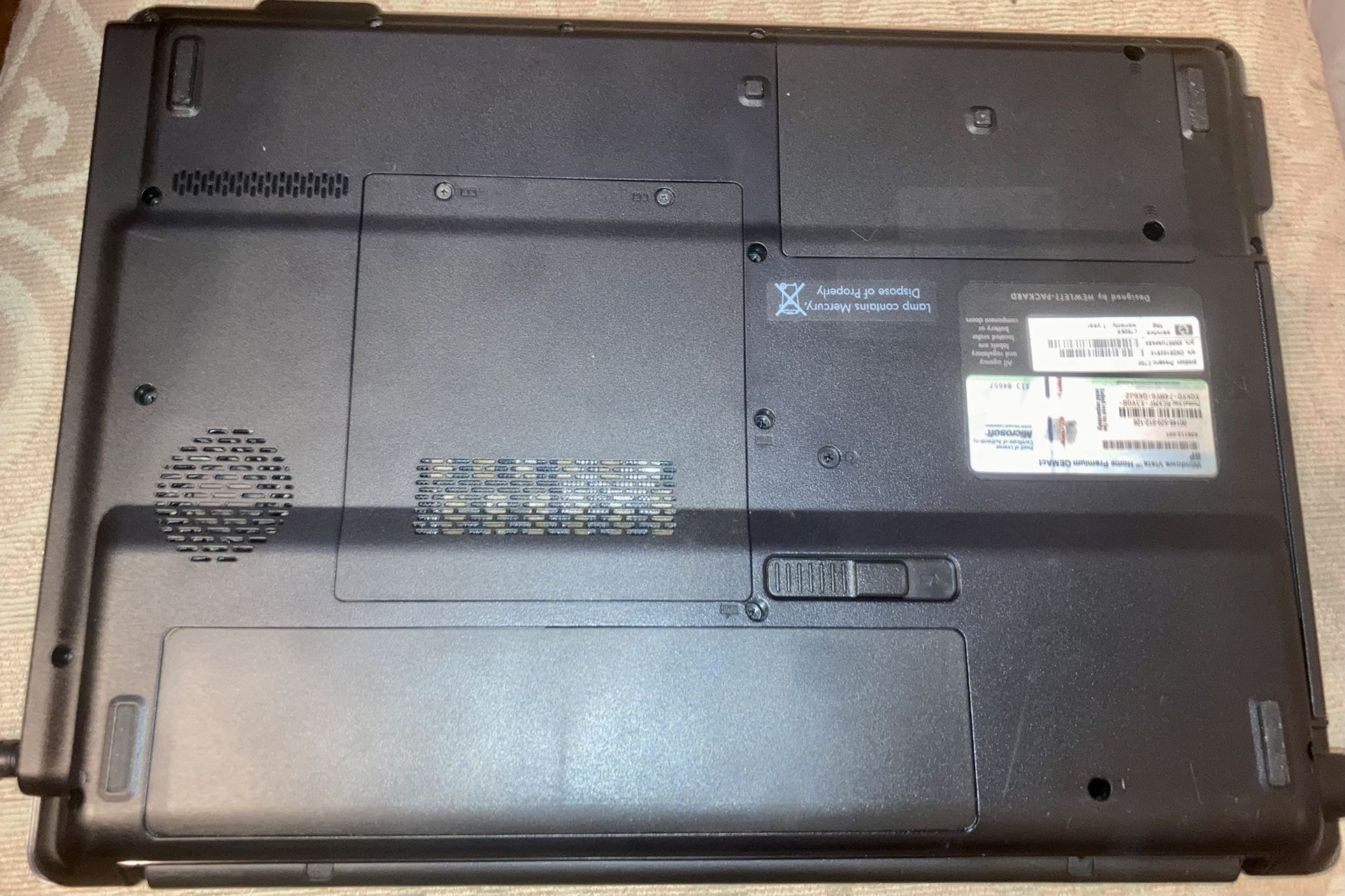 Compaq Presario C700 Series (C762NR) Laptop - photo 5