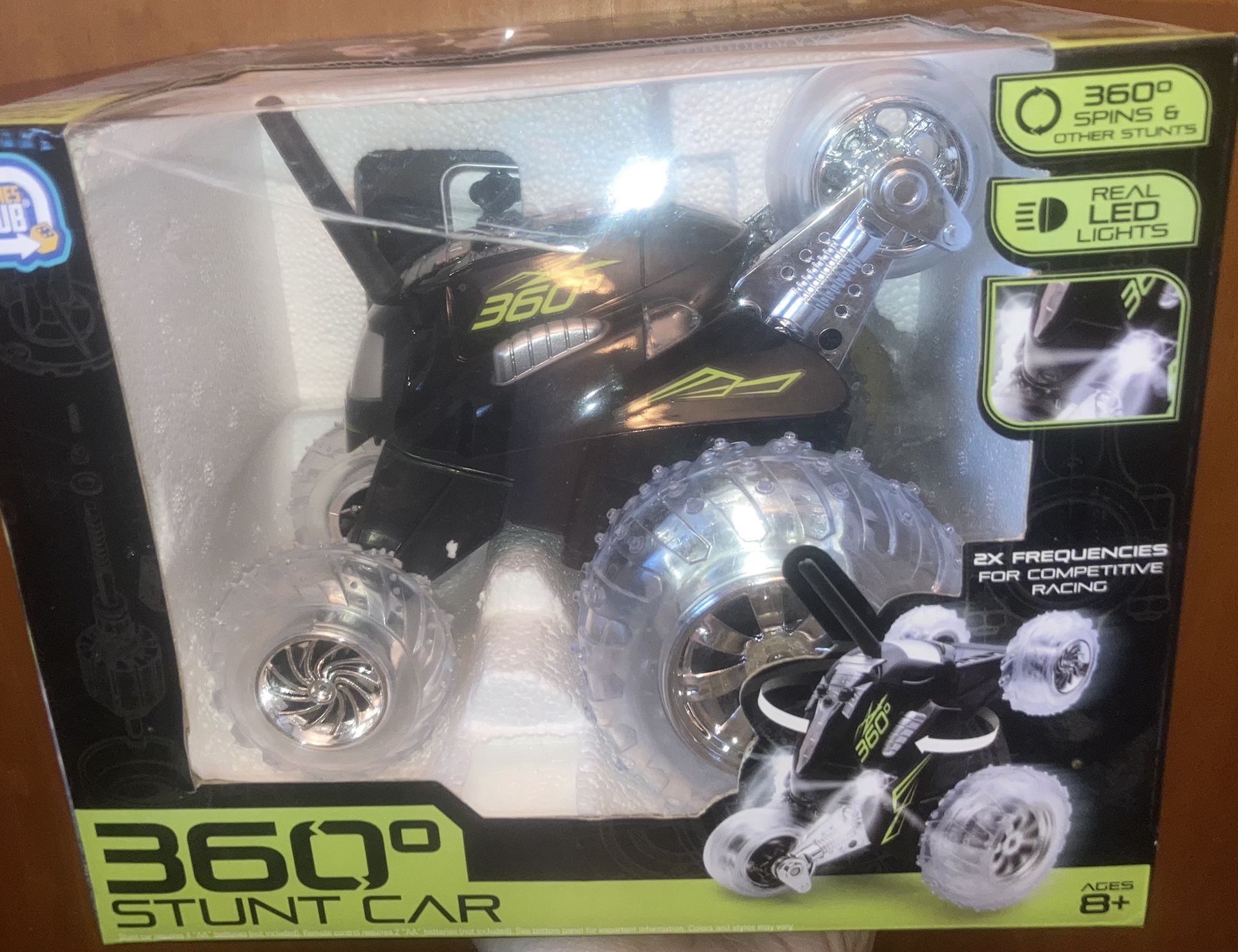 Games Hub 360 Stunt Car - Black