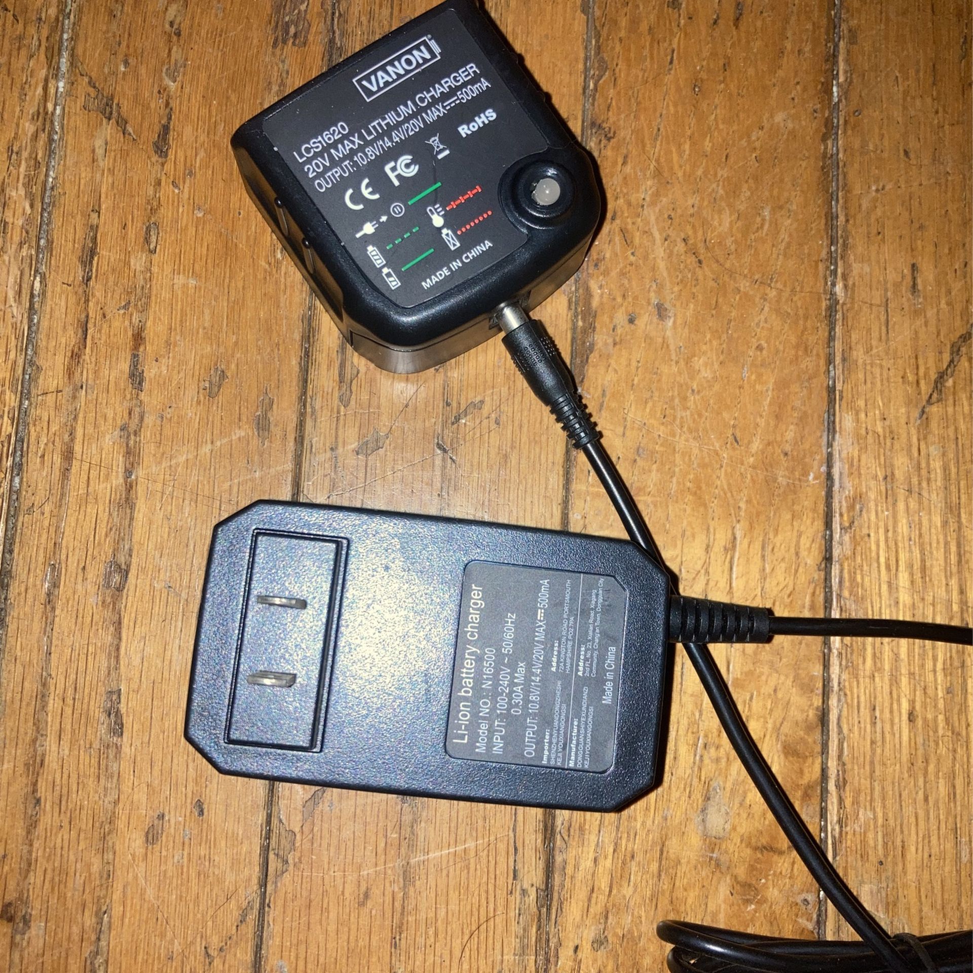 N16500 20V Li-Ion Battery Charger