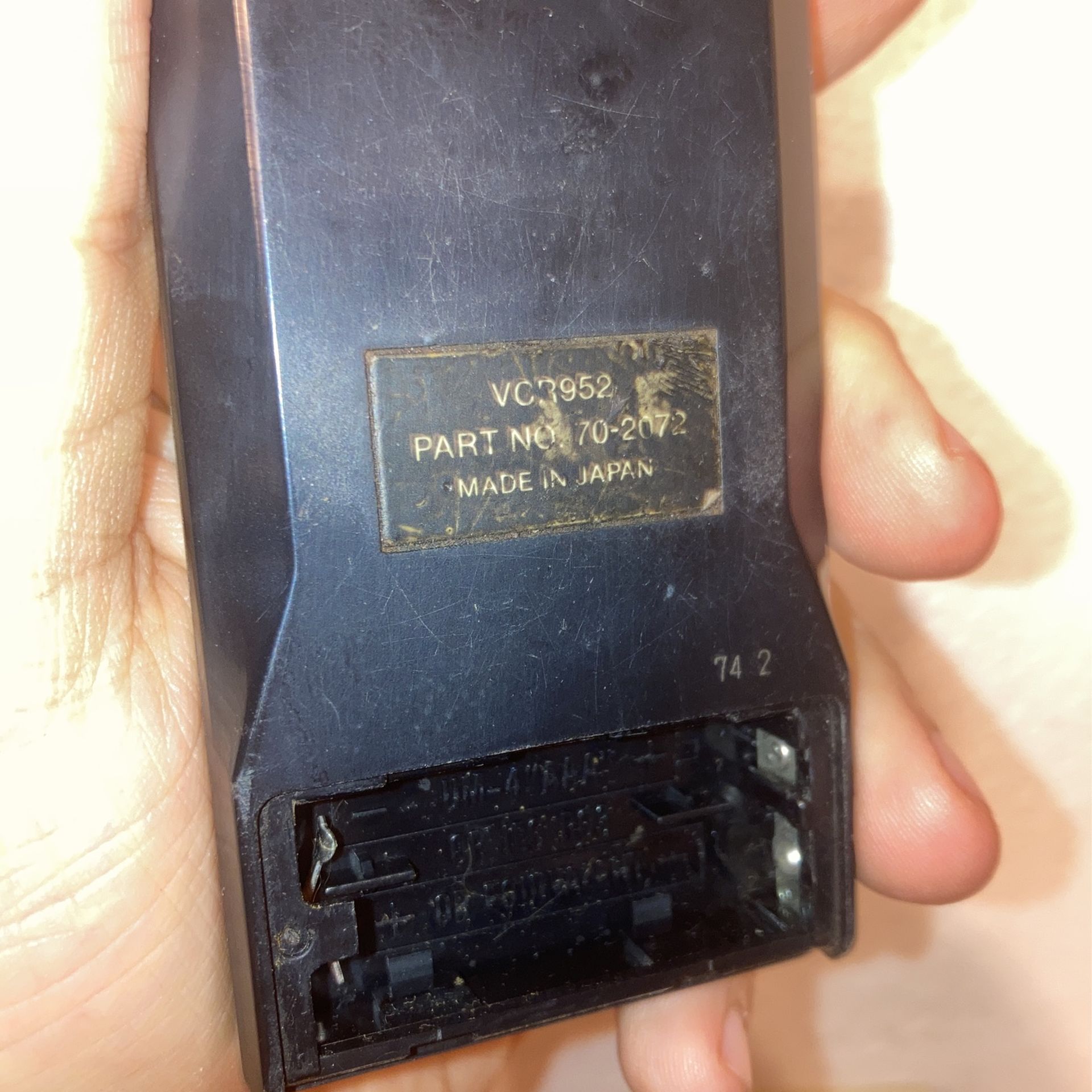 Emerson VC3952 Remote - photo 3