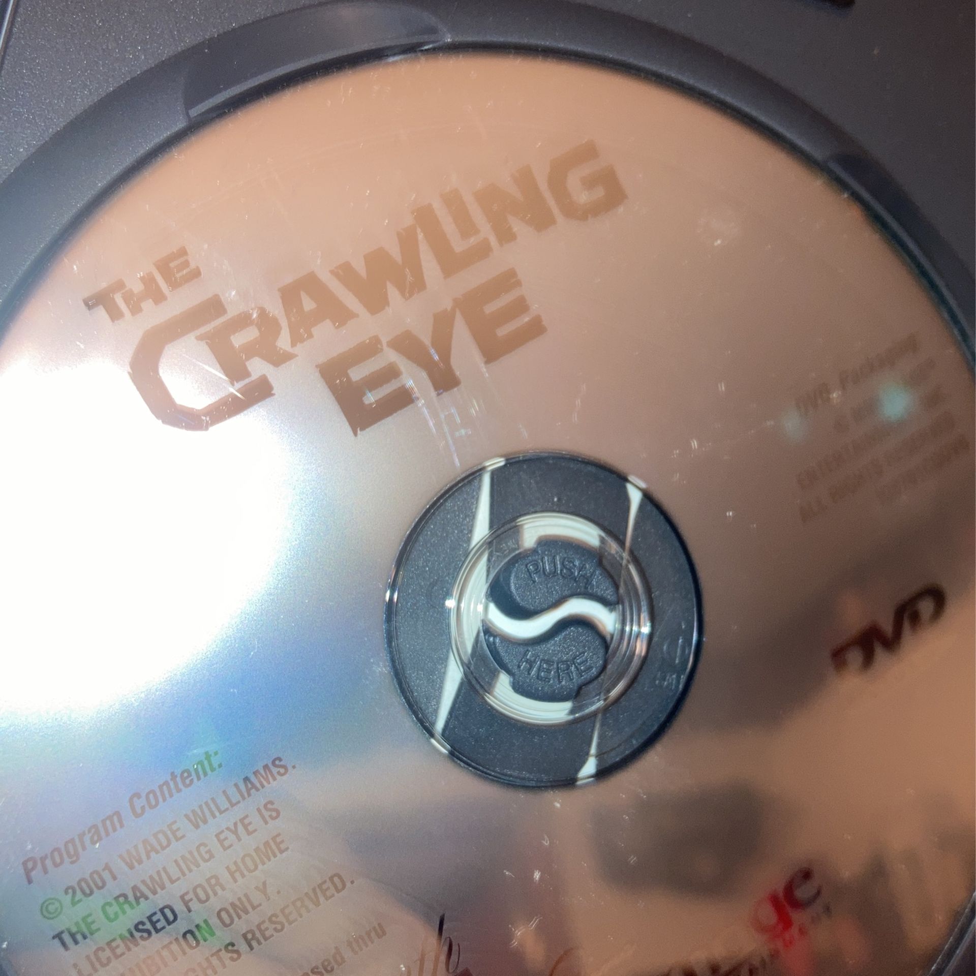 The Crawling Eye DVD - Forrest Tucker - photo 3