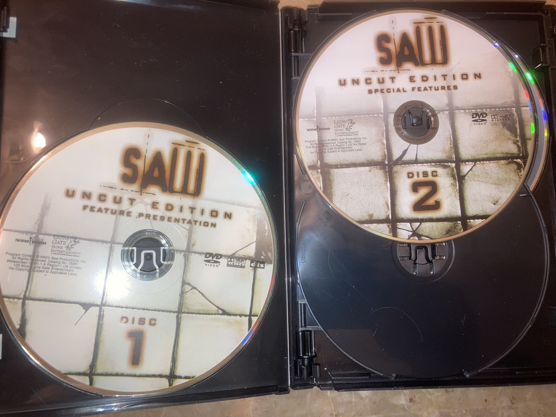 Saw Trilogy DVD Set - photo 3