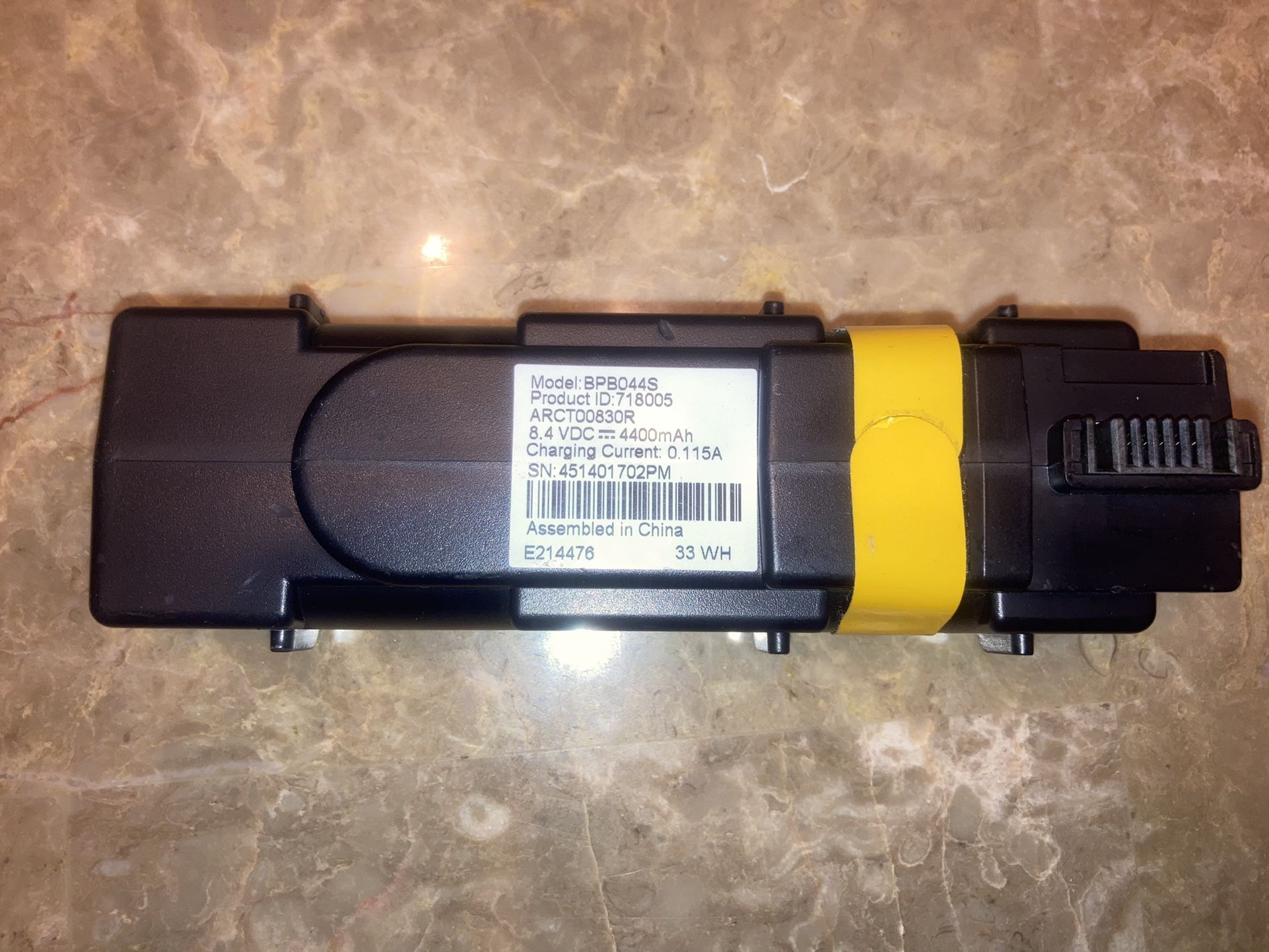 ARRIS ARCT00830 Rechargeable Li-ion Modem Battery BPB044S - photo 2