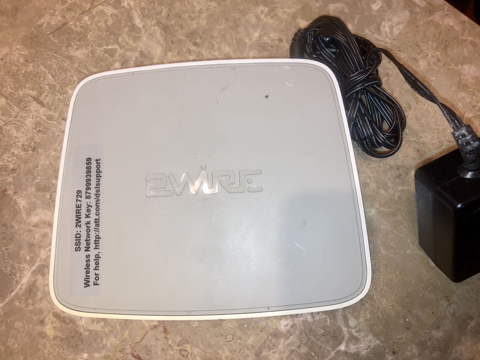 AT&T 2701HG-B Wireless Router/DSL Modem - photo 3