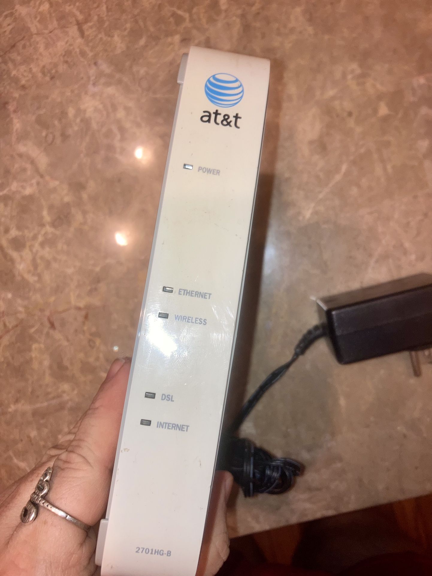 AT&T 2701HG-B Wireless Router/DSL Modem - photo 4