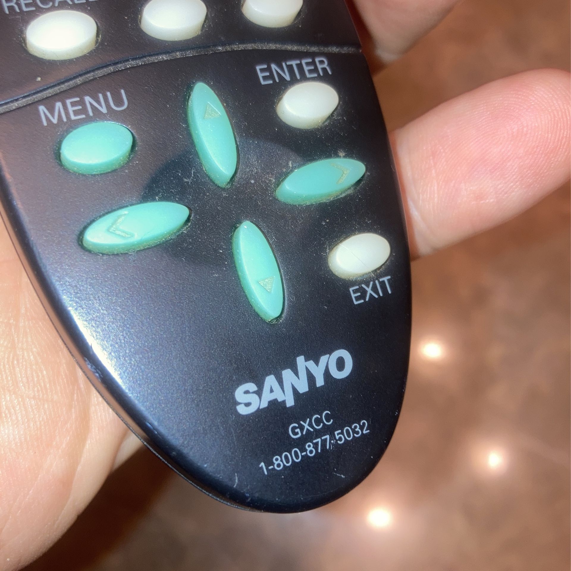 Sanyo GXCC Replacement Remote - photo 3