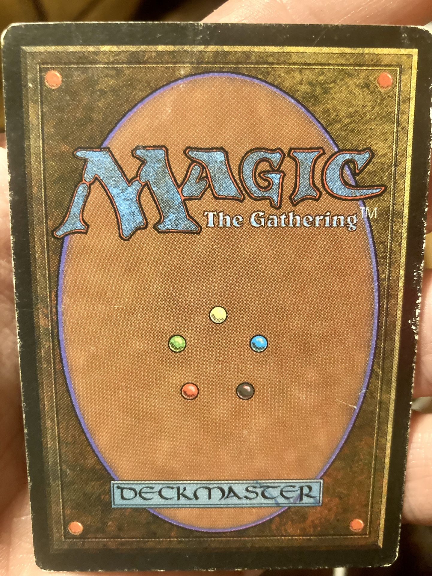 Tormod’s Crypt (The Dark, MtG) Misprint Card, One Of A Kind! - photo 2