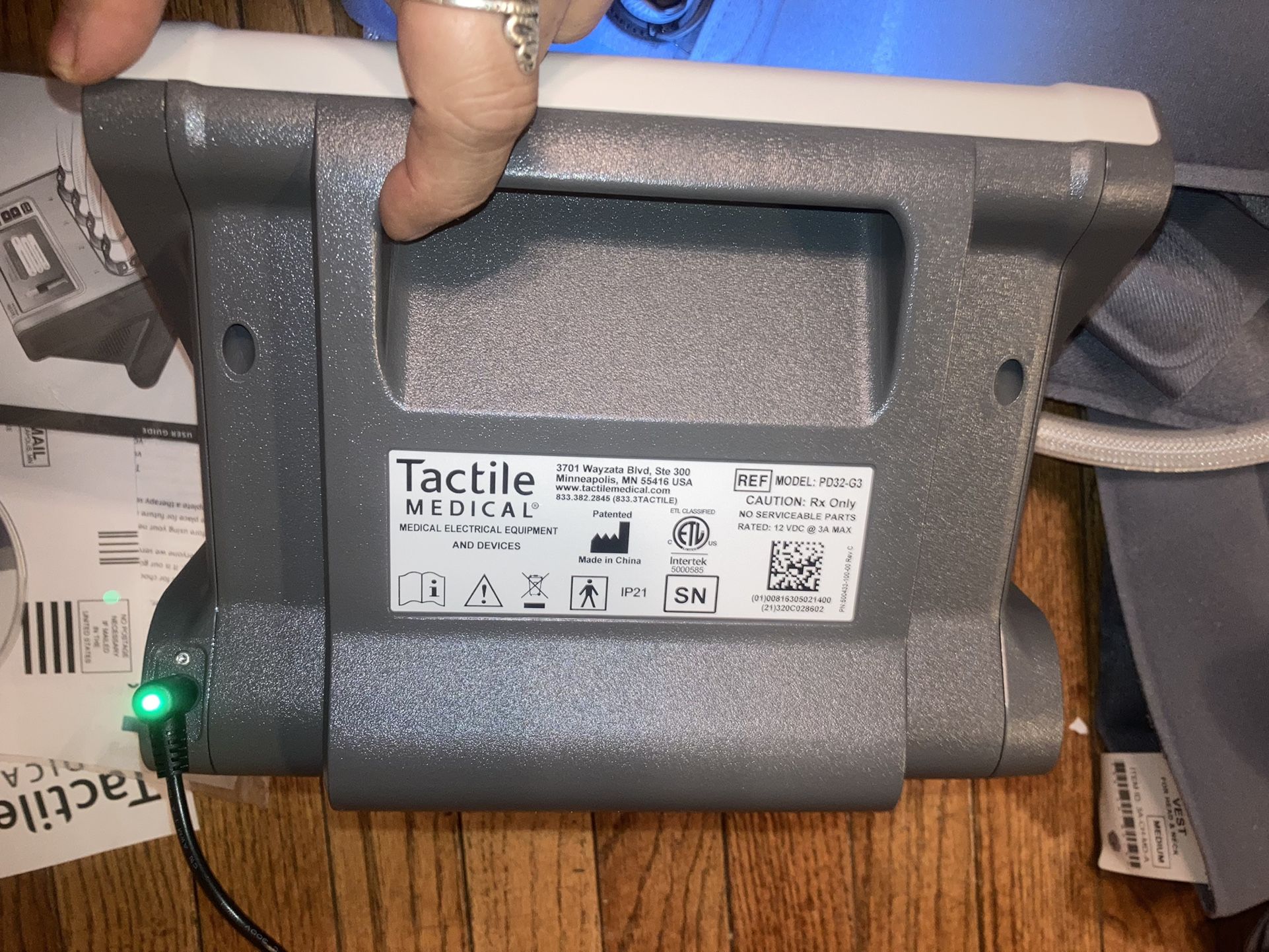 Flexi-Touch Plus PD32-G3 Advanced Pneumatic Compression System - photo 3