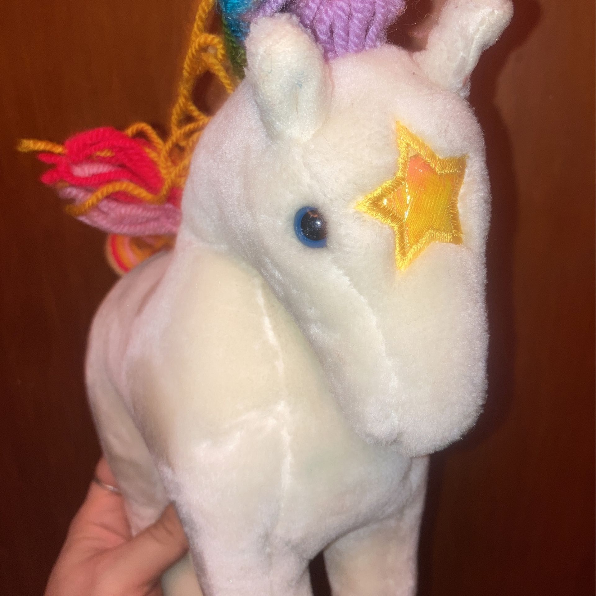 Vintage 1983 Rainbow Brite Starlite 12” Unicorn Plush - photo 2