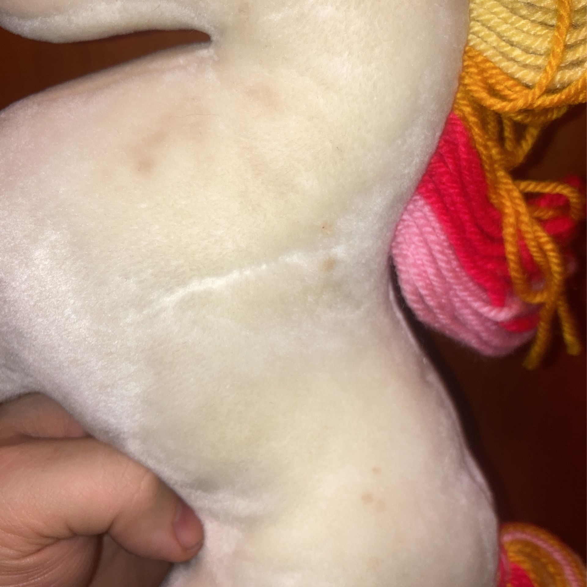 Vintage 1983 Rainbow Brite Starlite 12” Unicorn Plush - photo 4