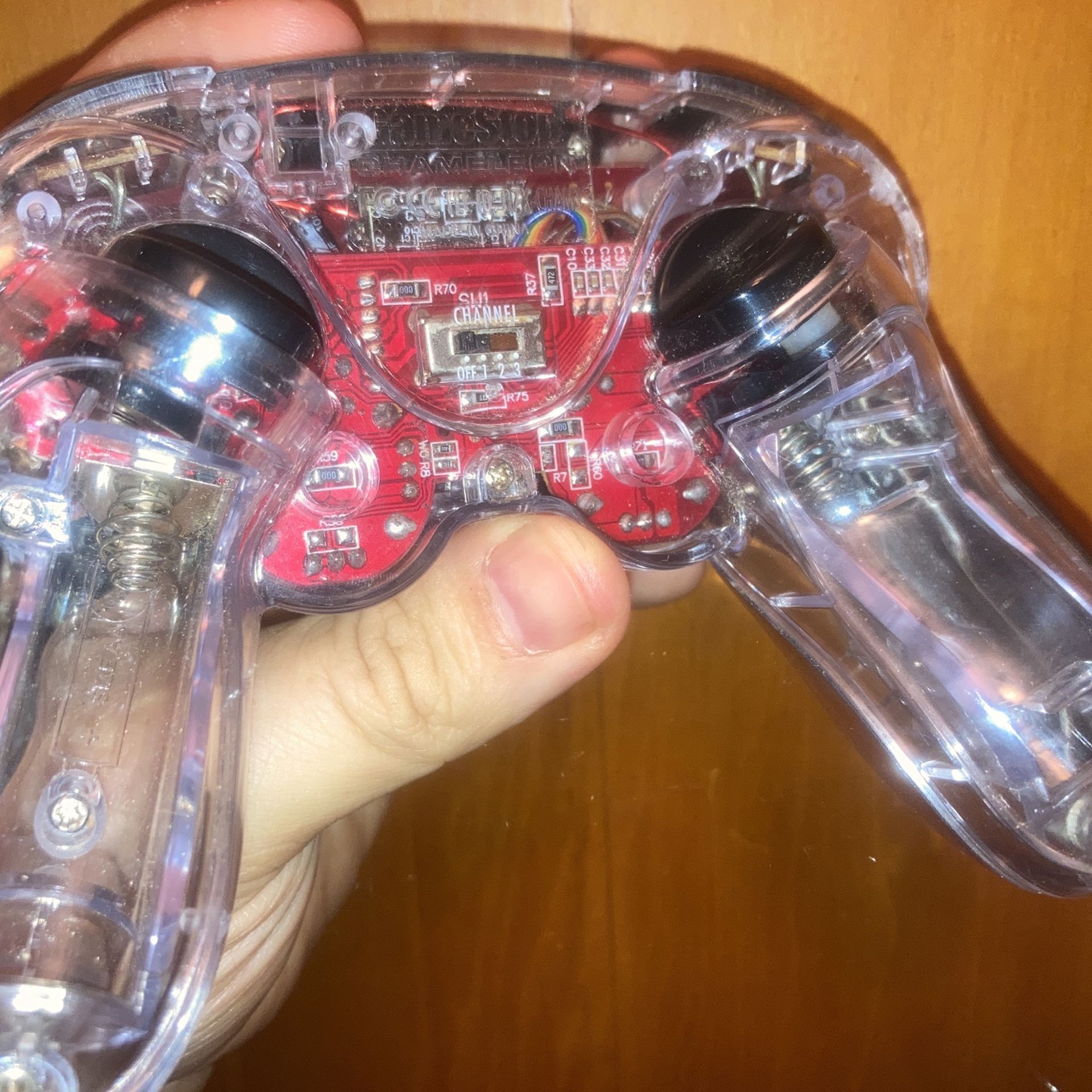 GameStop Chameleon Clear PS2 Wireless Controller - photo 2