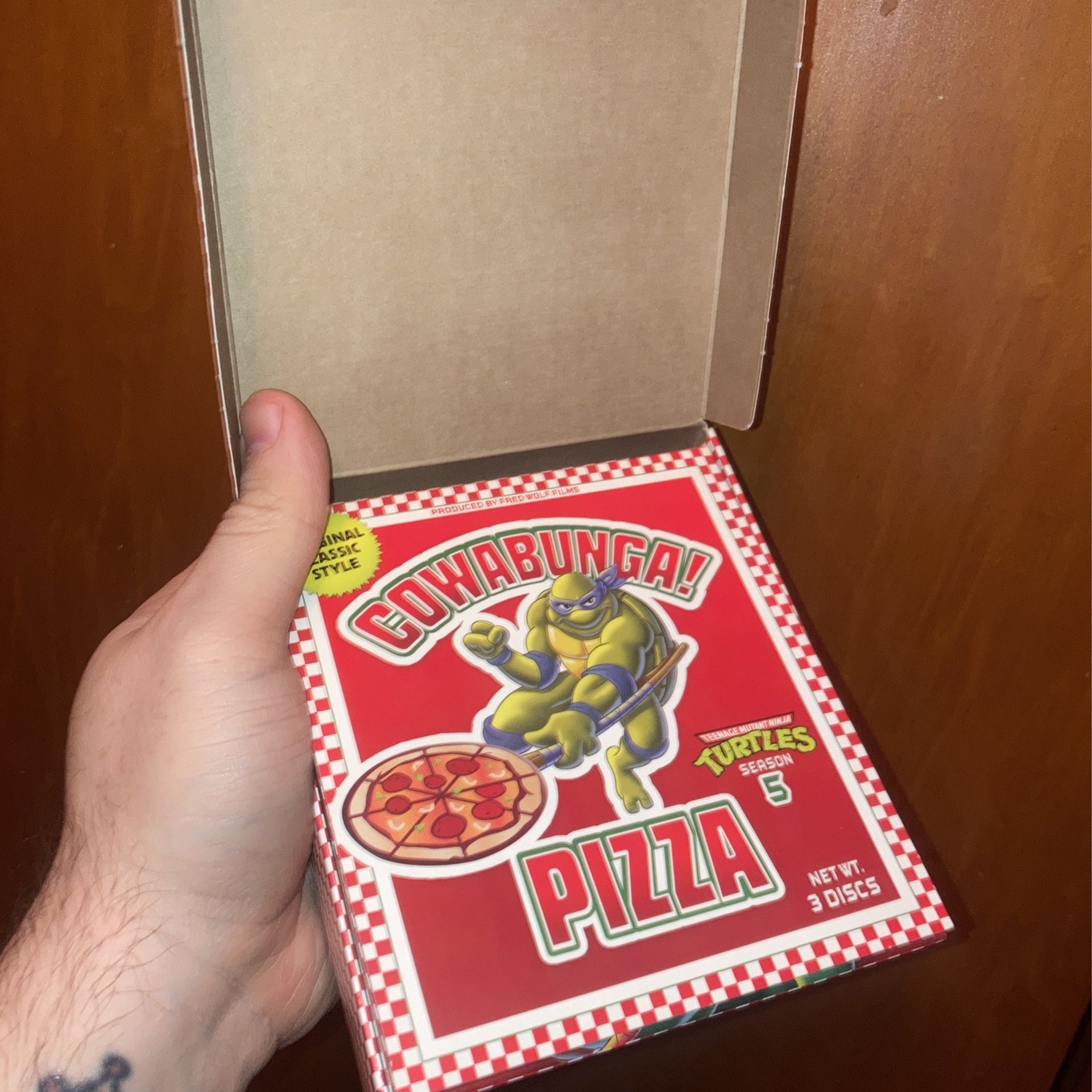 Teenage Mutant Ninja Turtles Season 5: Cowabunga Pizza DVD Set - photo 3