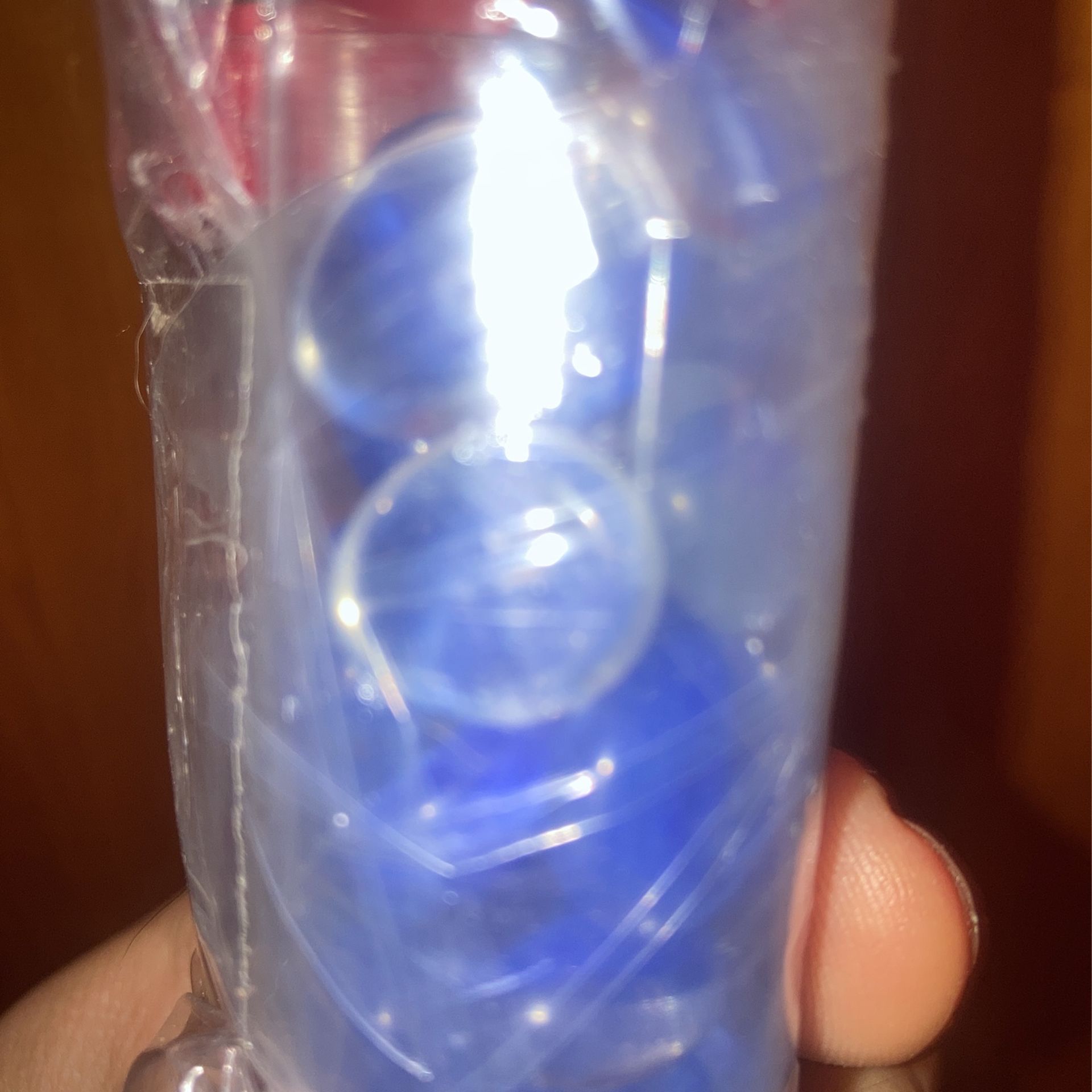 CHESSEX Red & Blue Catseye Gaming Stones Set, 80 Or Greater - photo 5