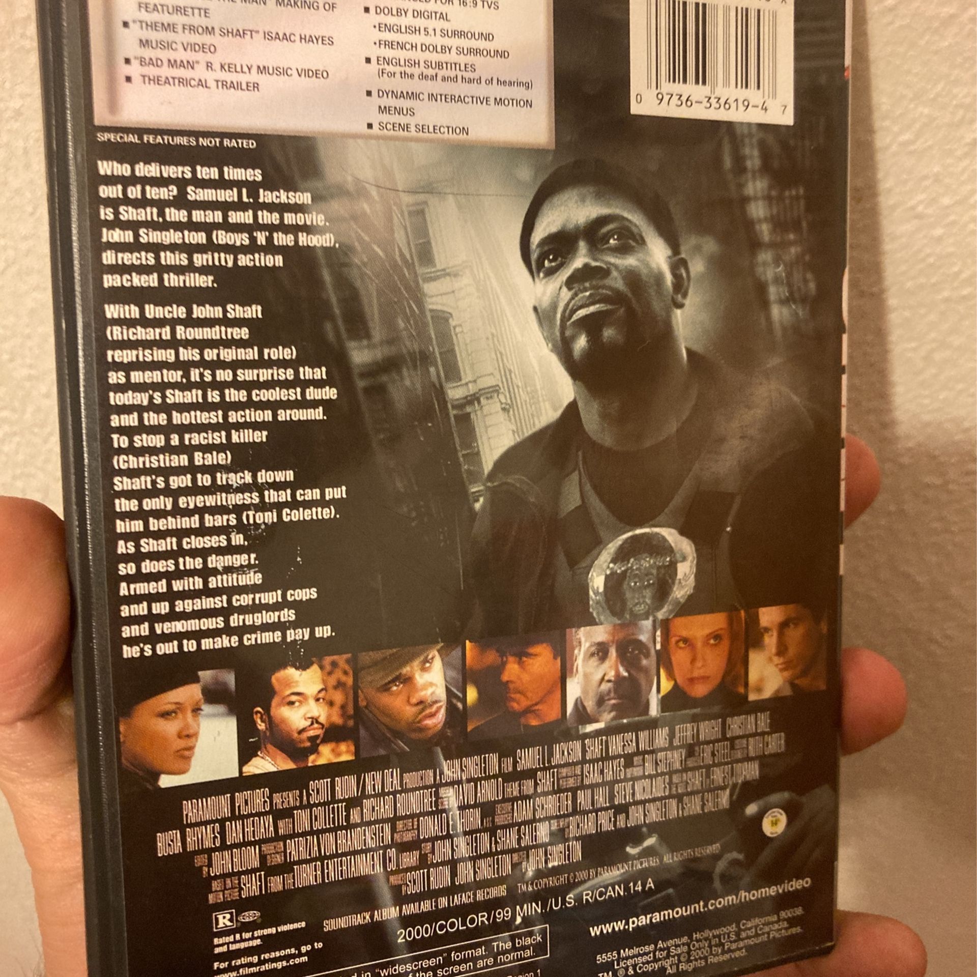 Shaft (2000) DVD - photo 2