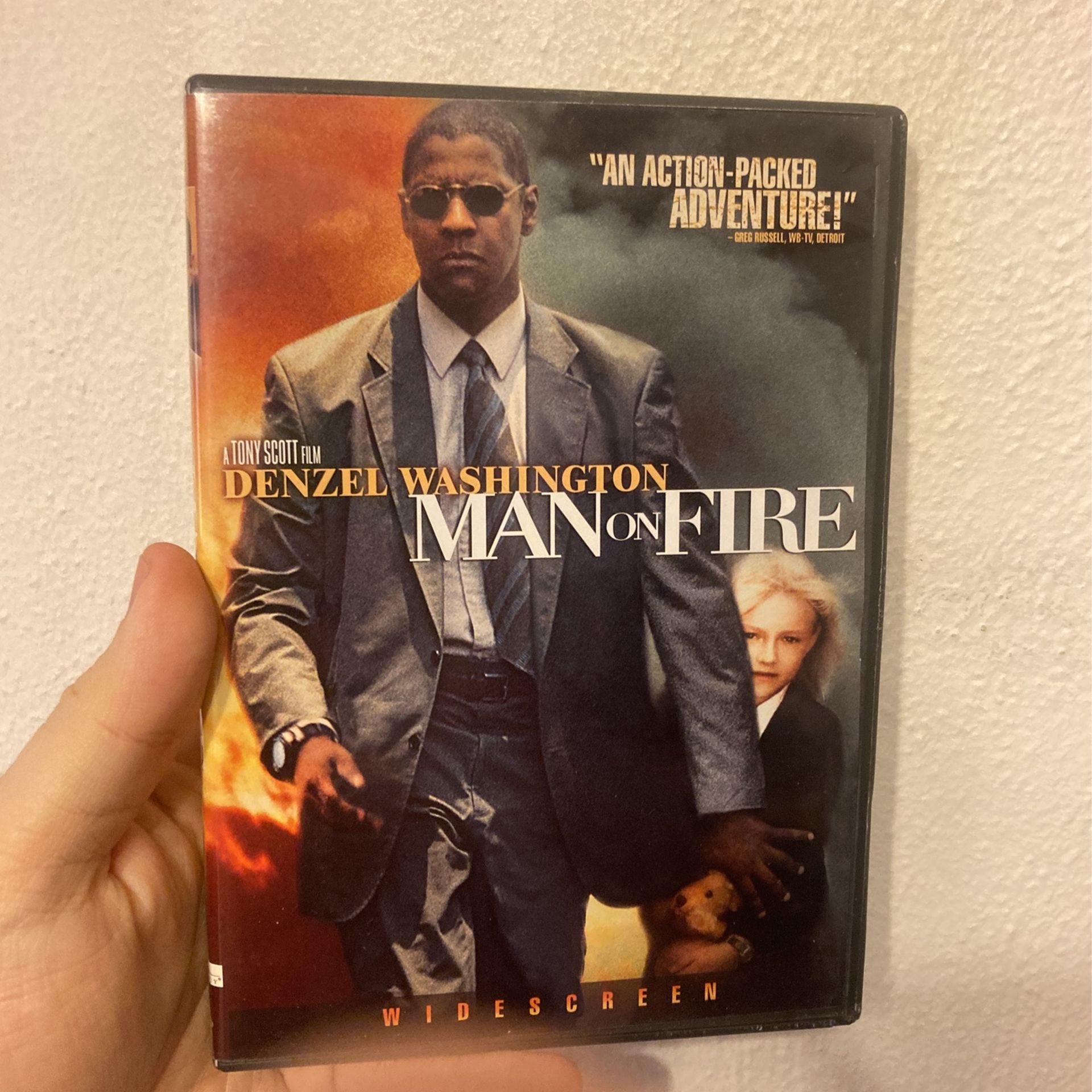 Man On Fire DVD - Denzel Washington